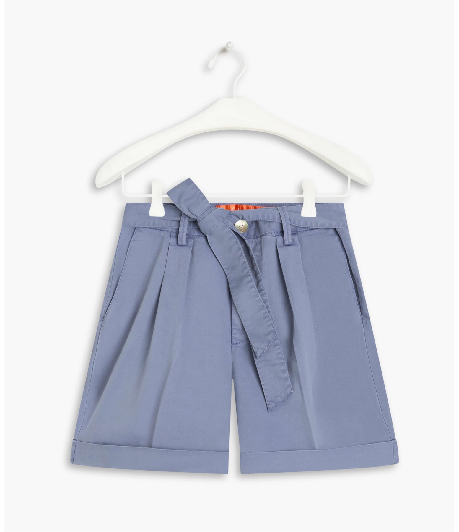 Shorts Canvas Faixa Luna Azul Pervante