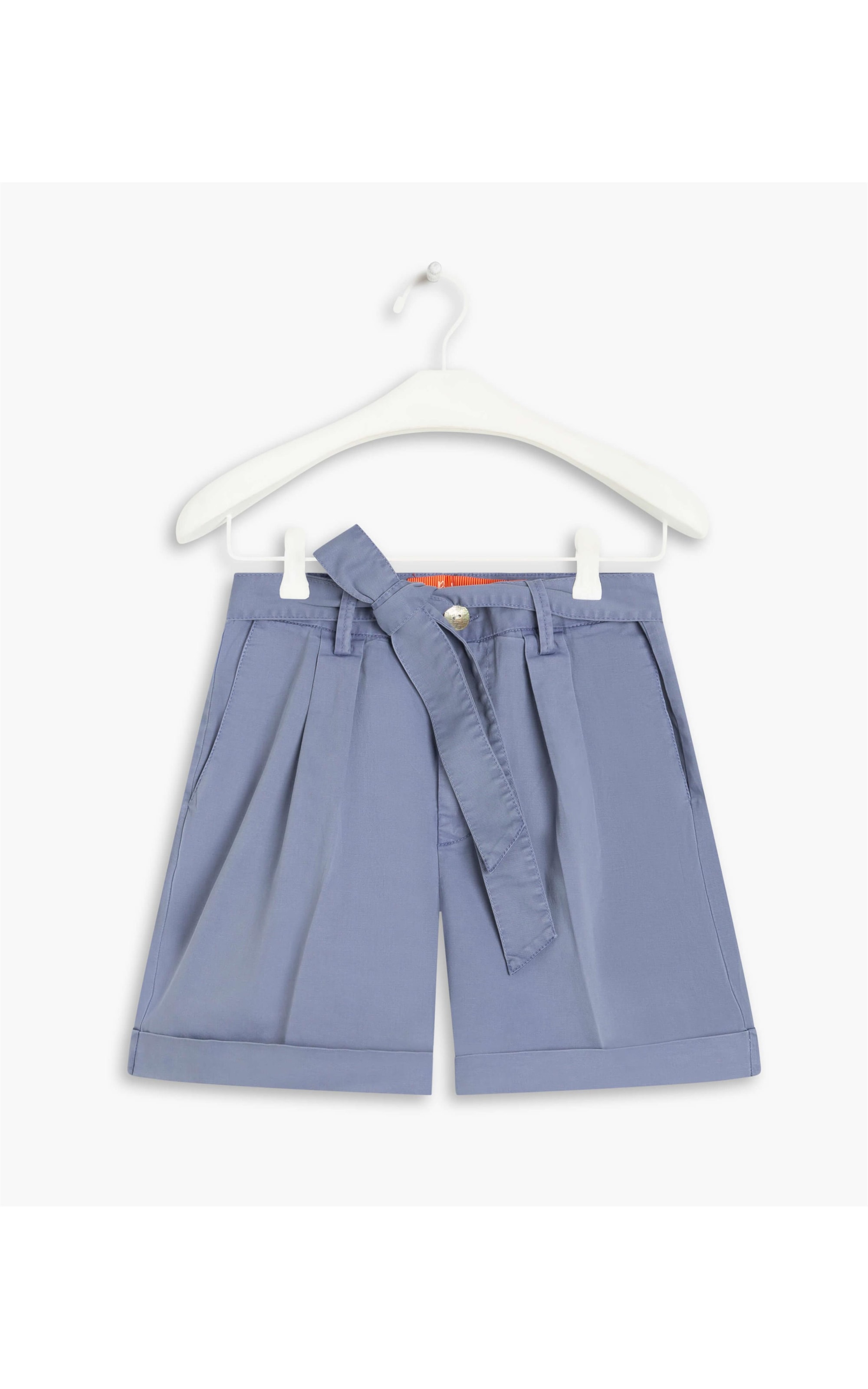 Shorts Canvas Faixa Luna Azul Pervante