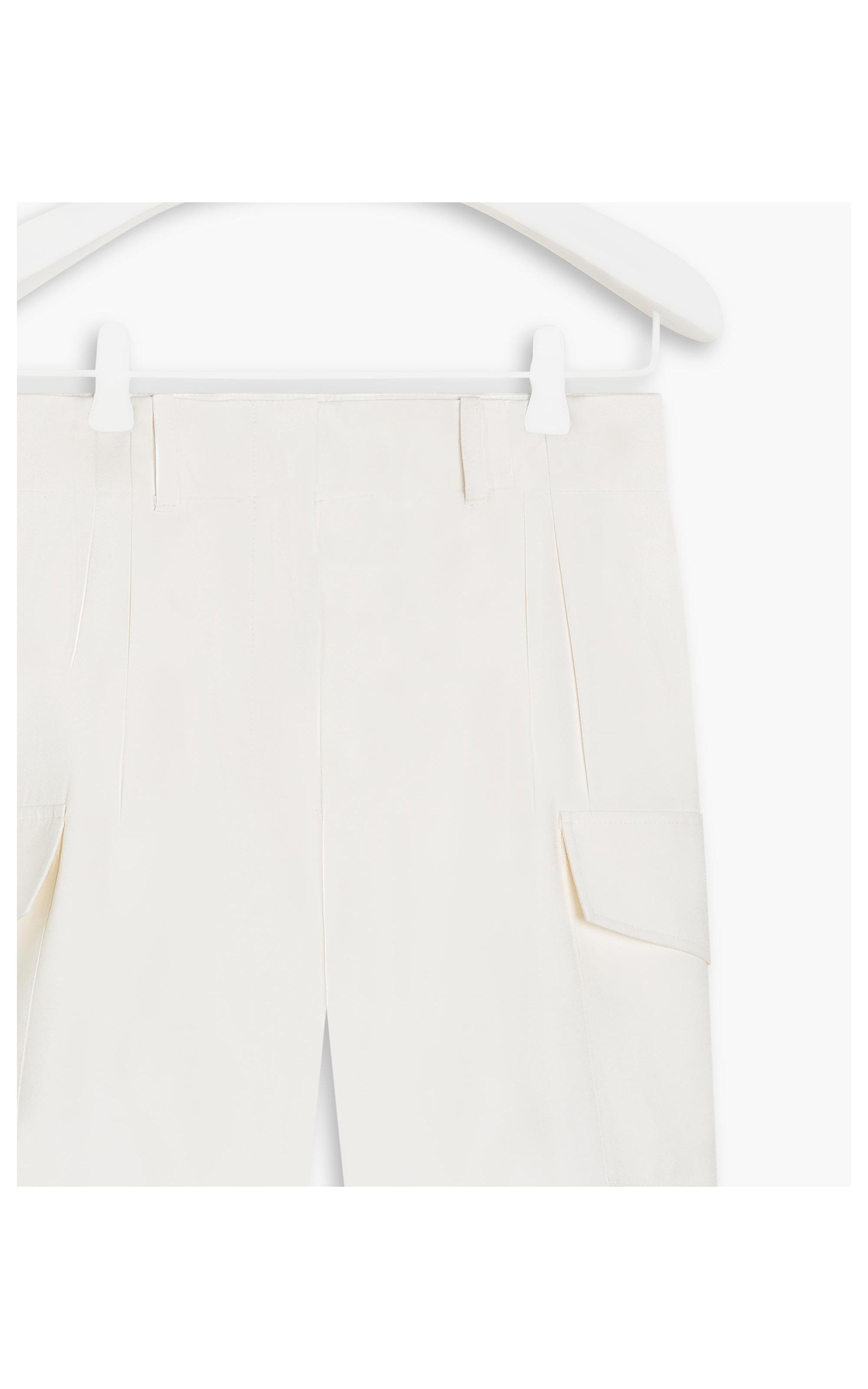 Shorts Dorian Linho Blend Off White