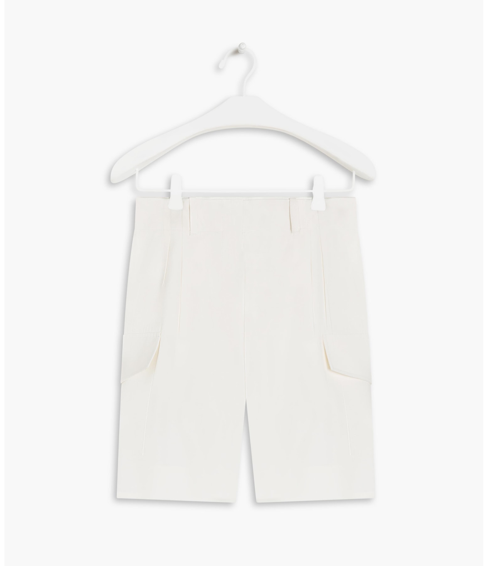 Shorts Dorian Linho Blend Off White