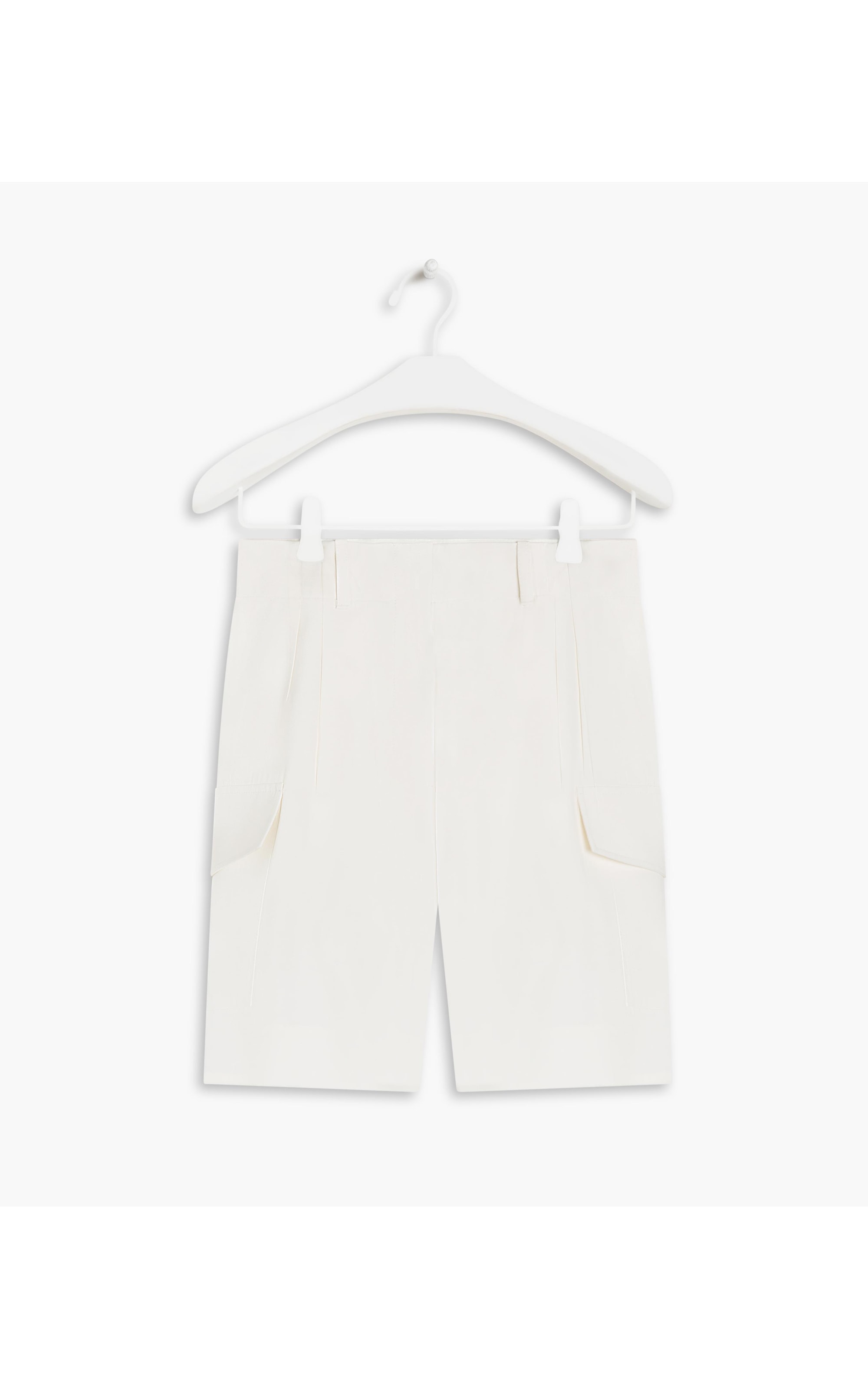 Shorts Dorian Linho Blend Off White