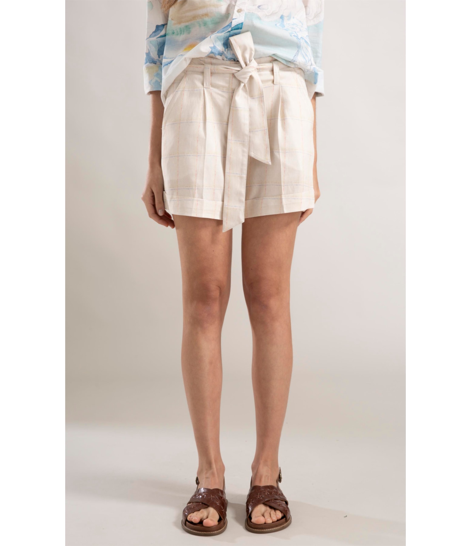 Shorts Latuca Linho Natural