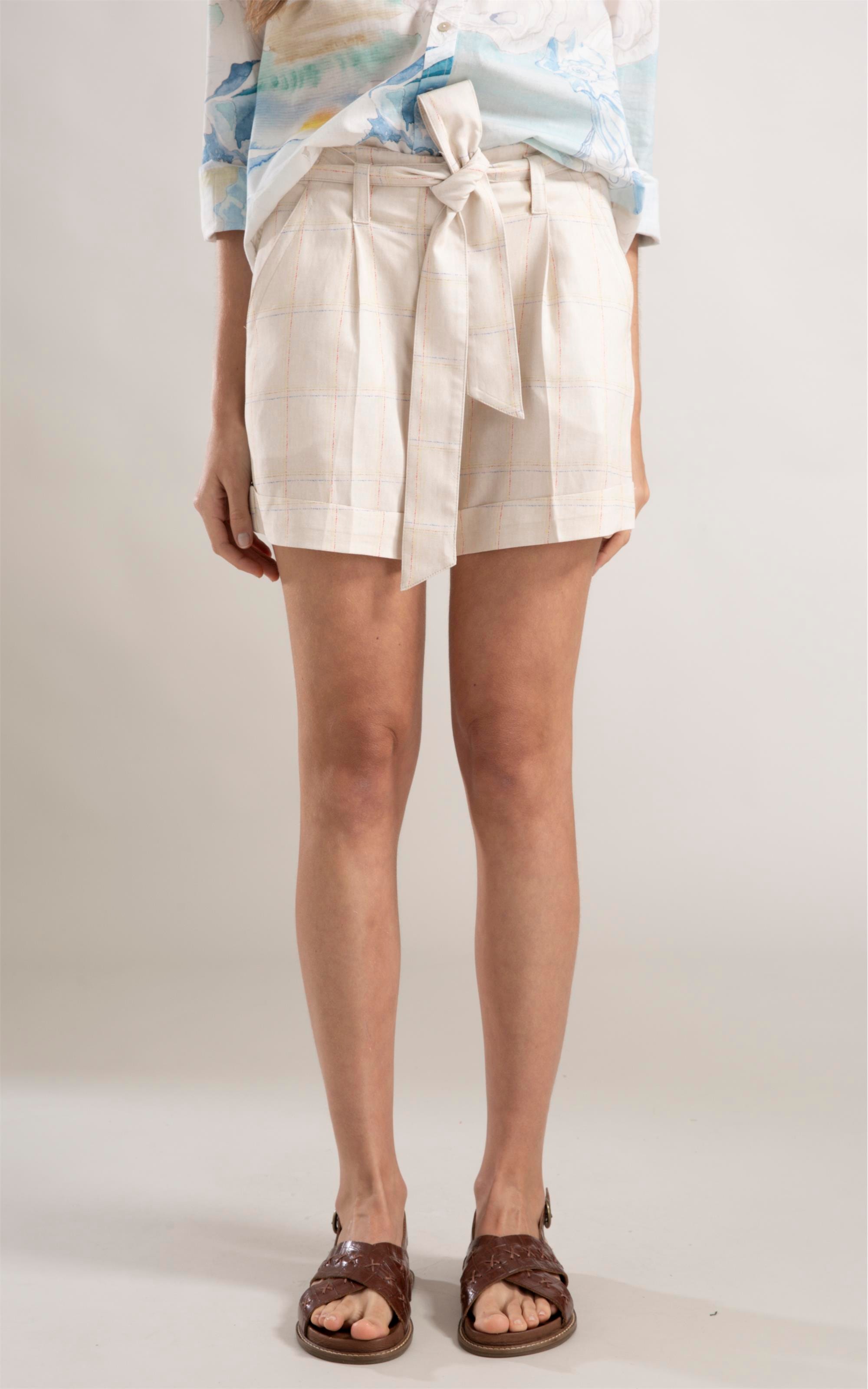 Shorts Latuca Linho Natural