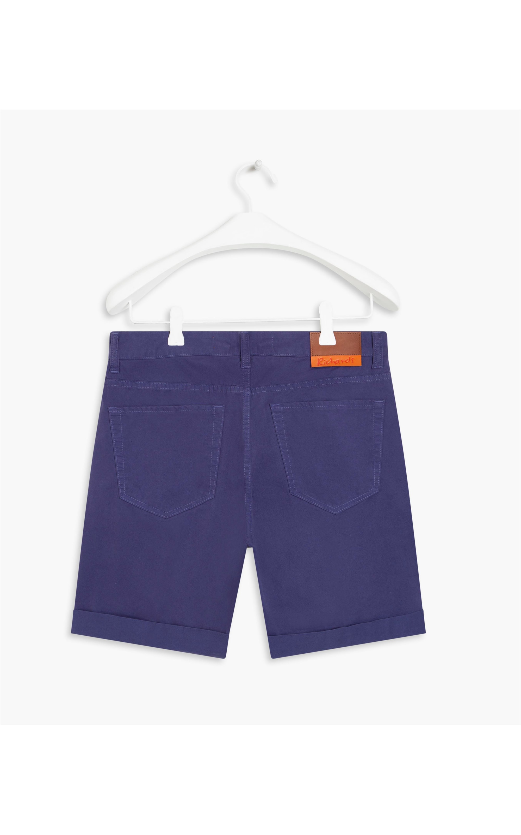 Shorts Mom Color Twill Roxo