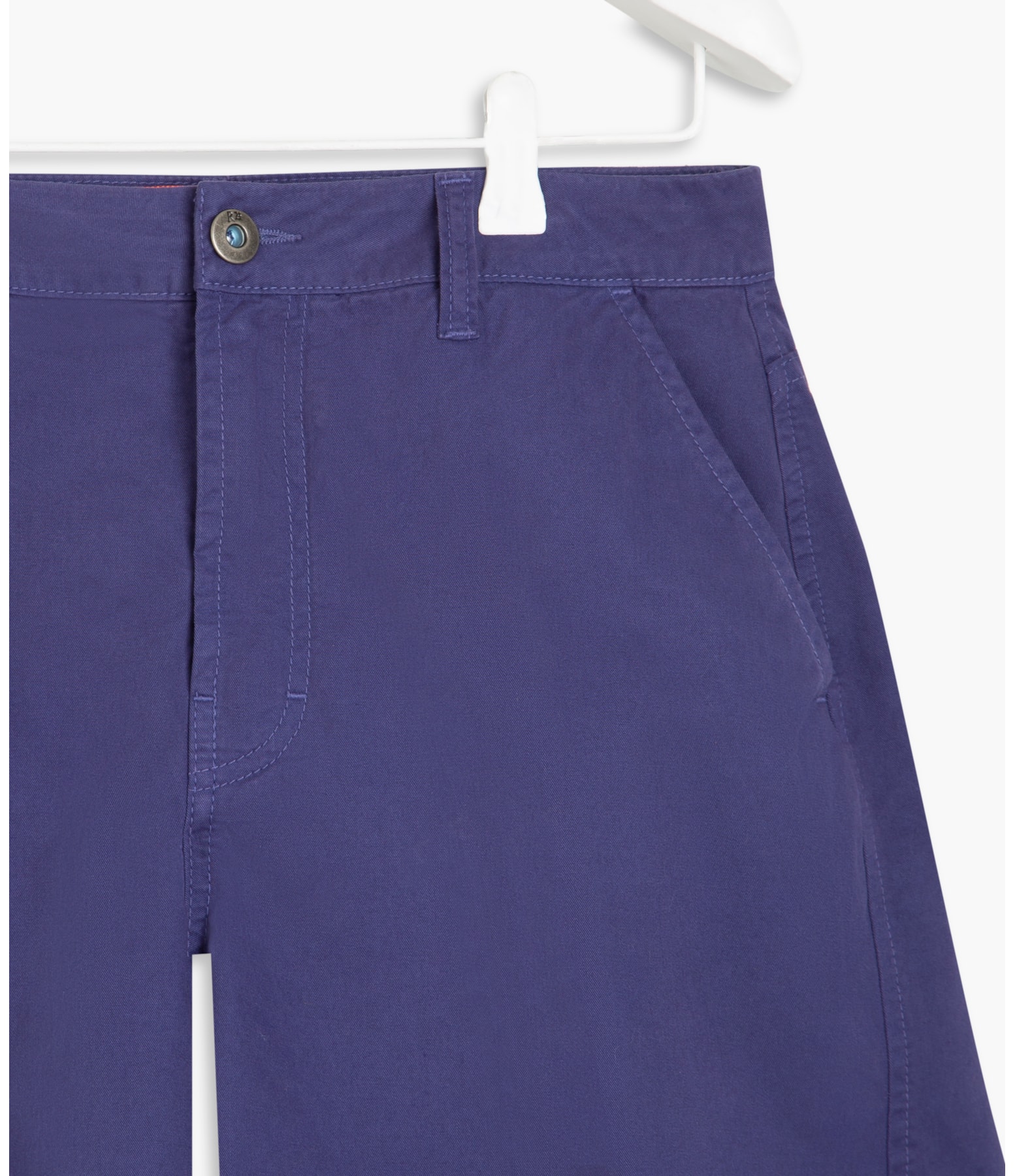 Shorts Mom Color Twill Roxo