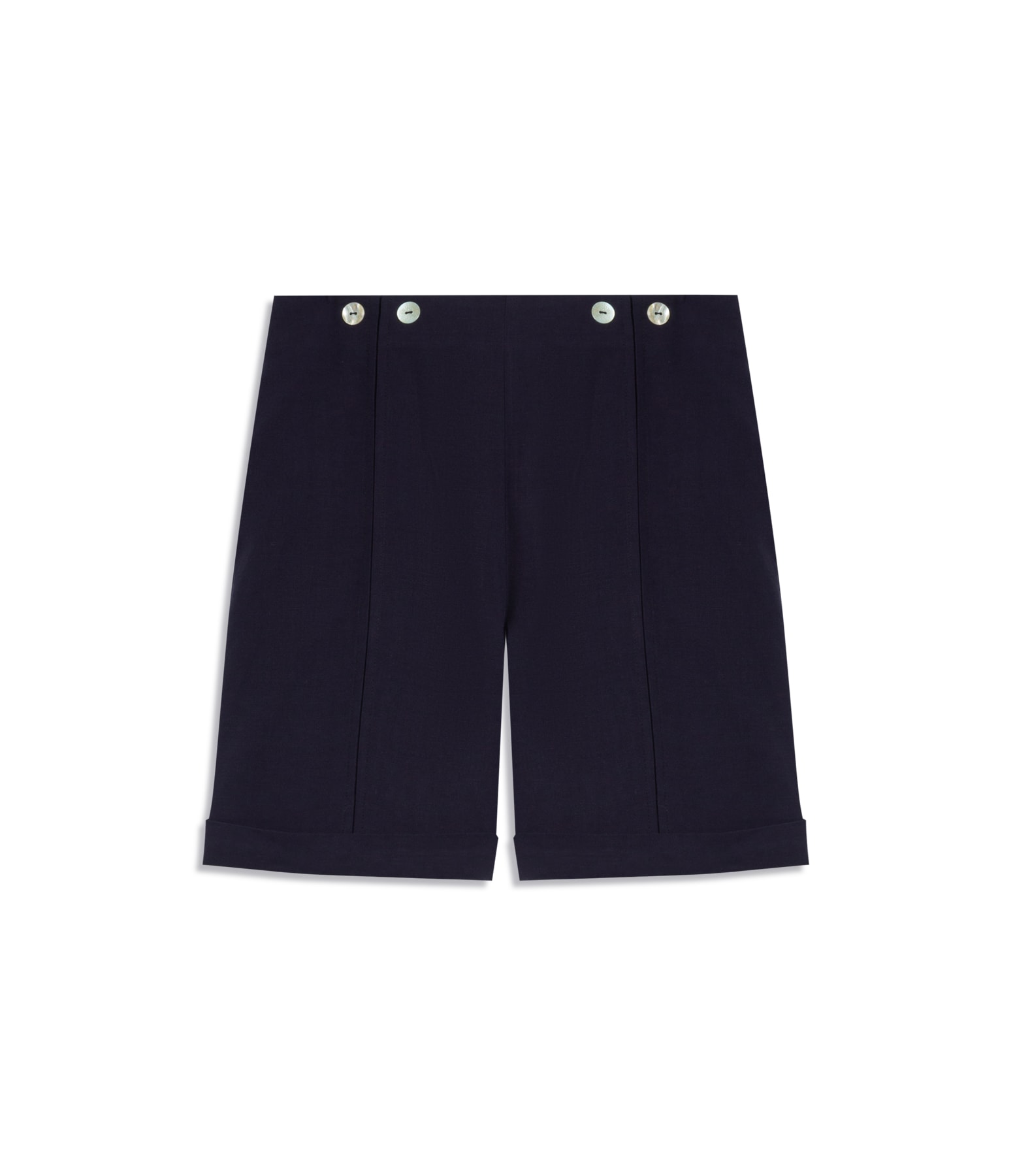 Shorts Pete Linho Blend Dark Navy