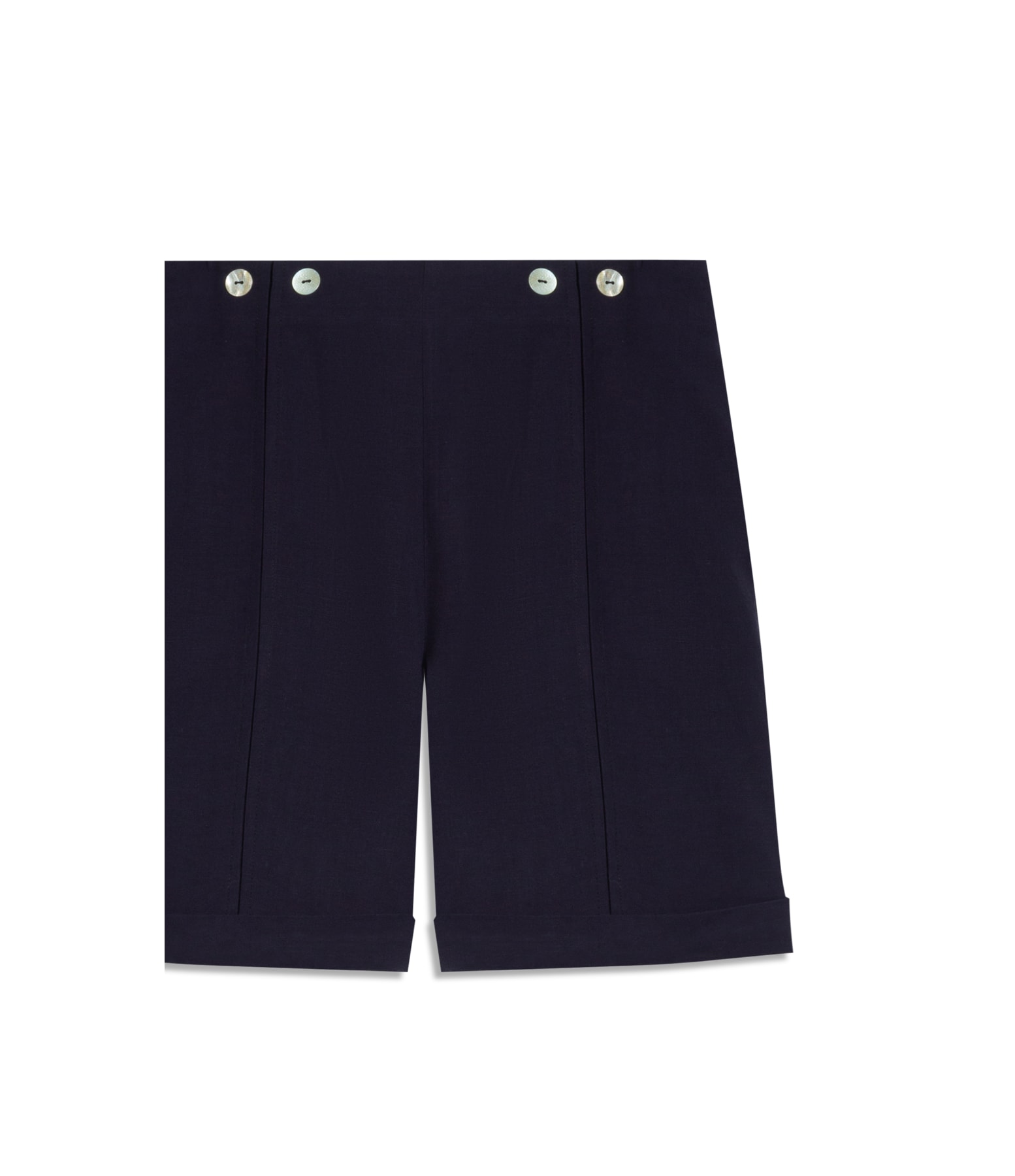 Shorts Pete Linho Blend Dark Navy