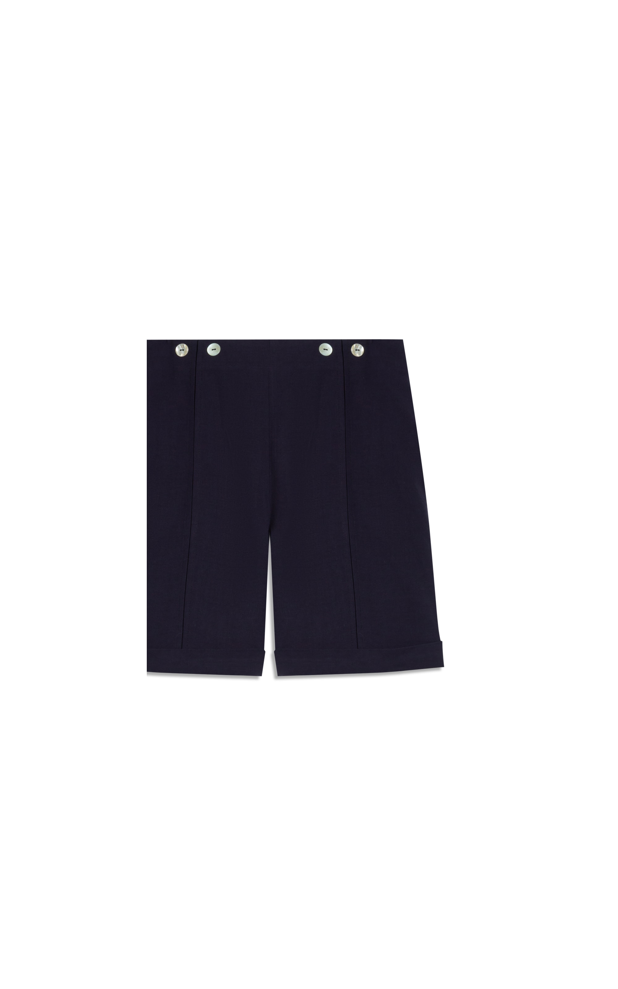 Shorts Pete Linho Blend Dark Navy