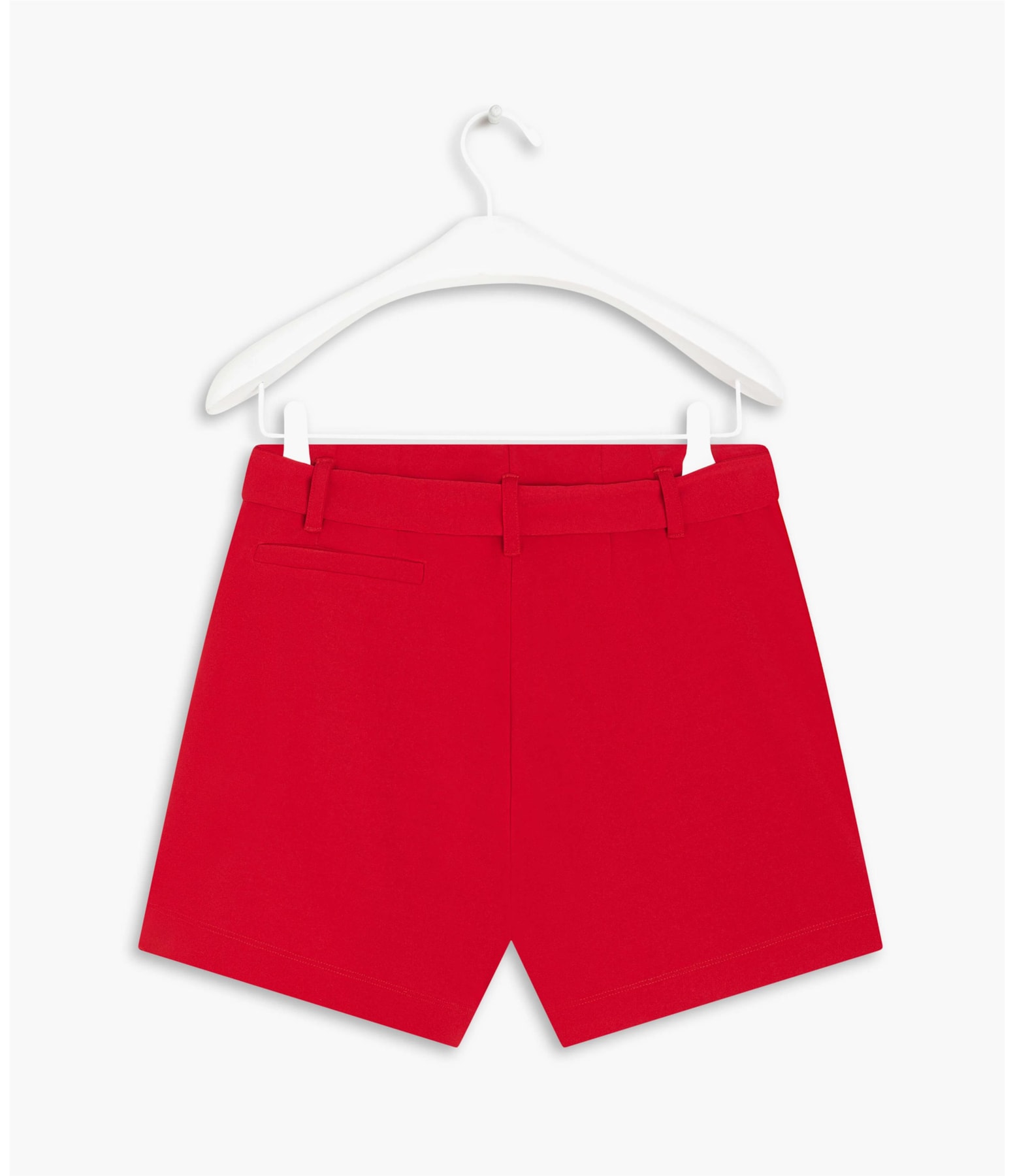 Shorts Tevai Scuba Liso Vermelho