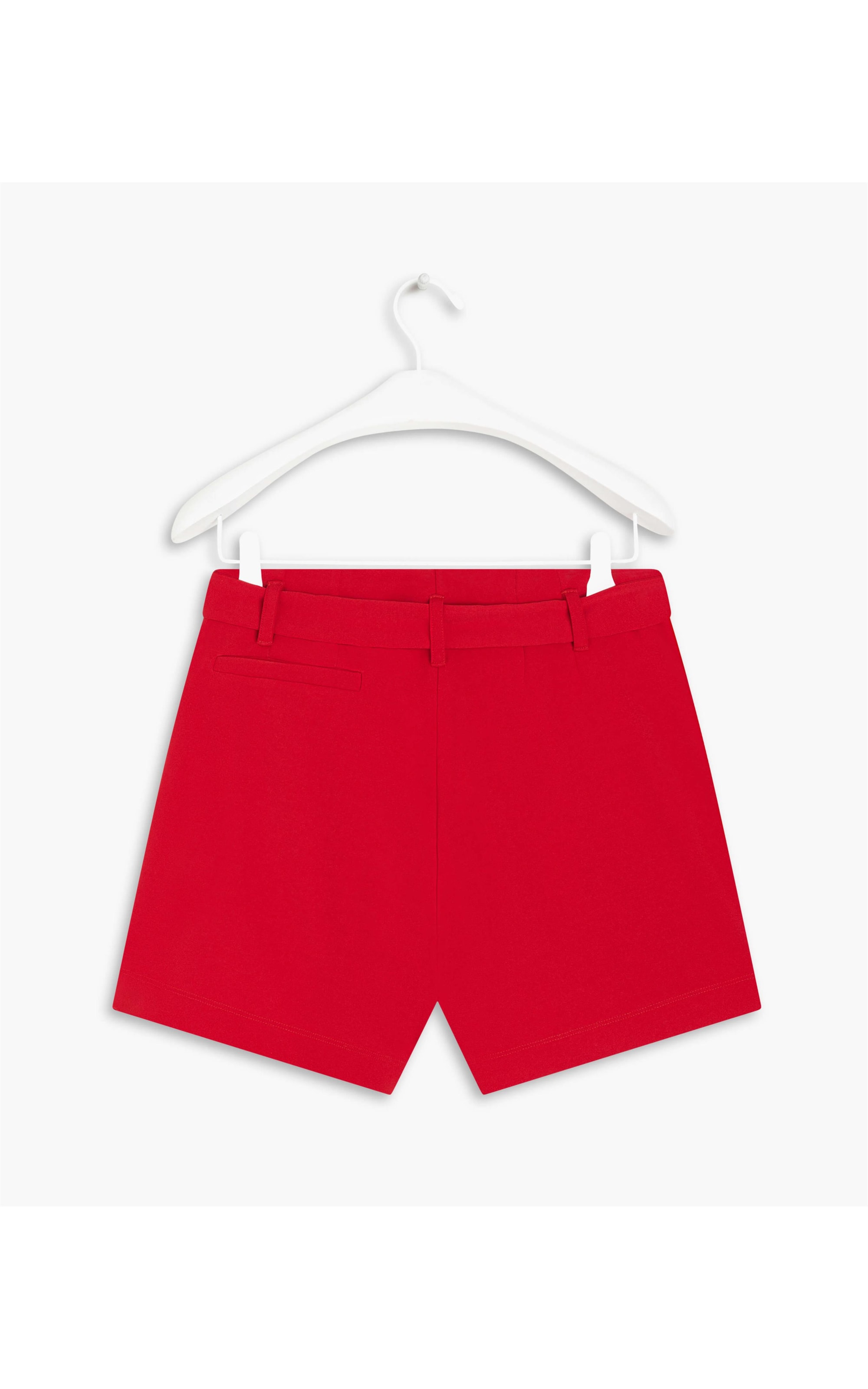 Shorts Tevai Scuba Liso Vermelho