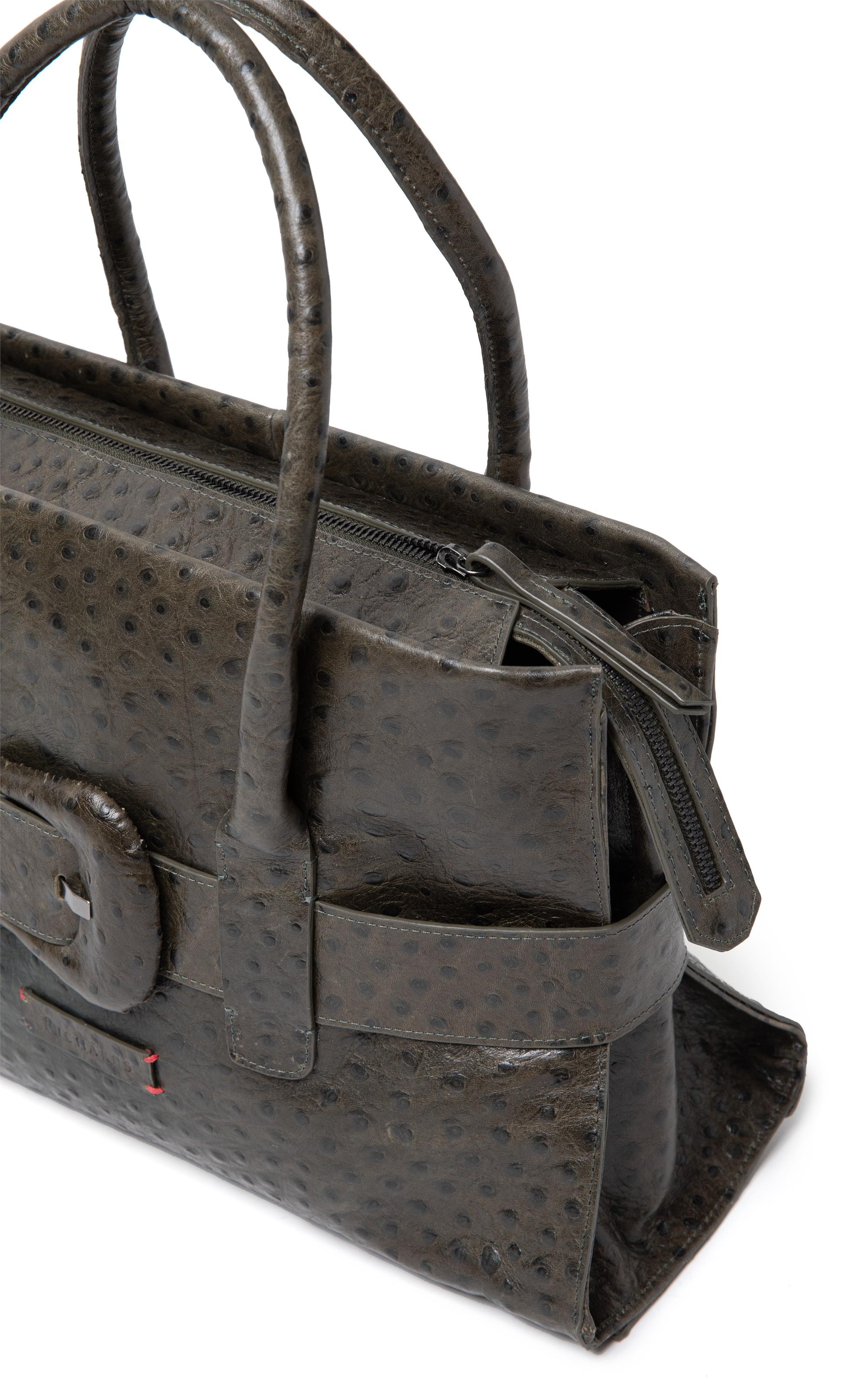 Shoulder Bag Boho Noir Rch Musgo