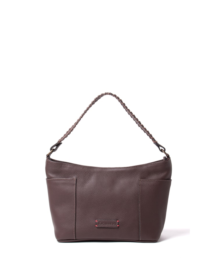 Shoulder Bag Stitch Mira Rch Cafe