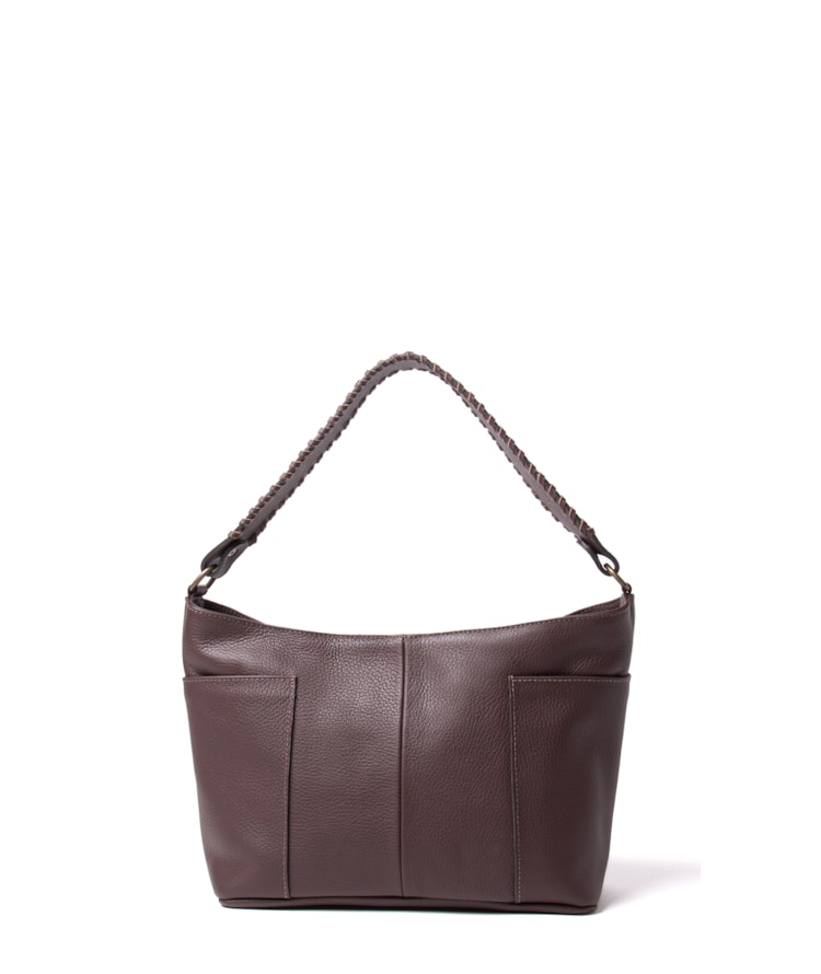 Shoulder Bag Stitch Mira Rch Cafe