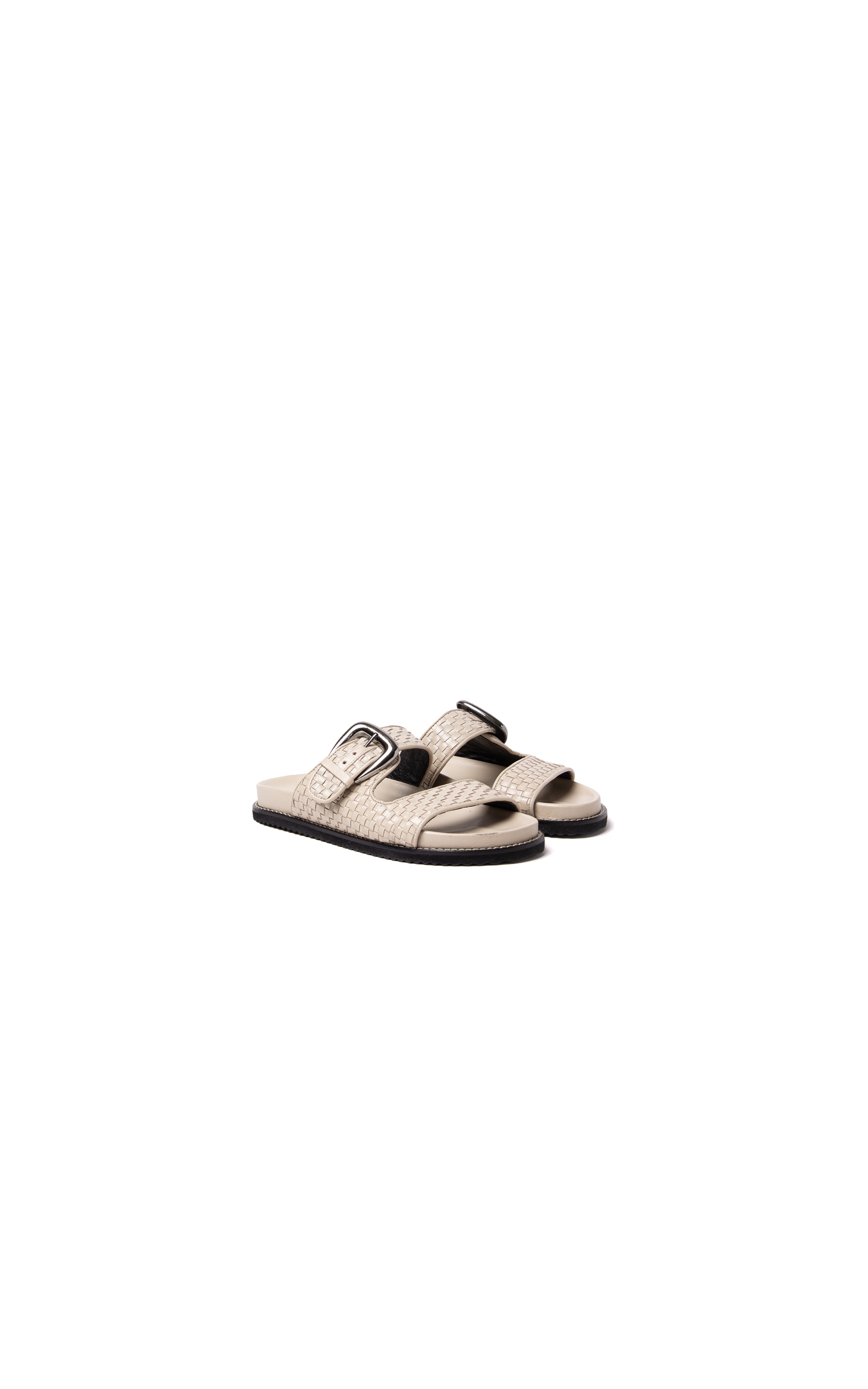 Slide Flora Rch Off White