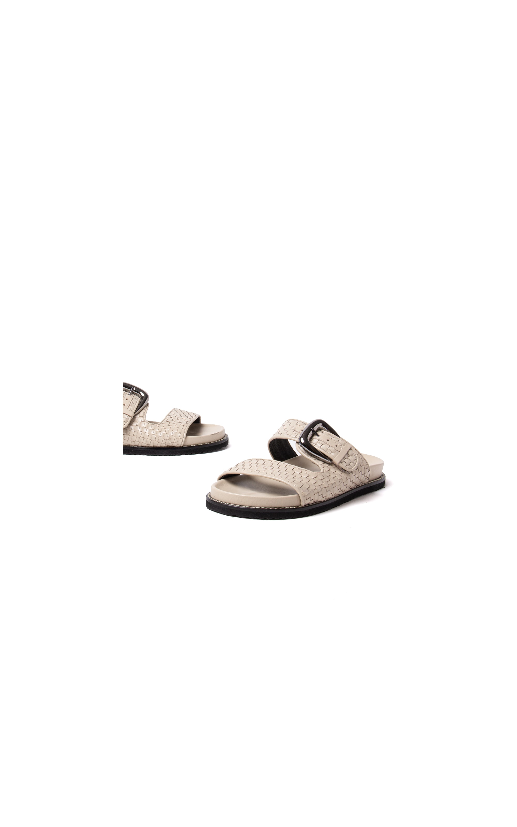 Slide Flora Rch Off White