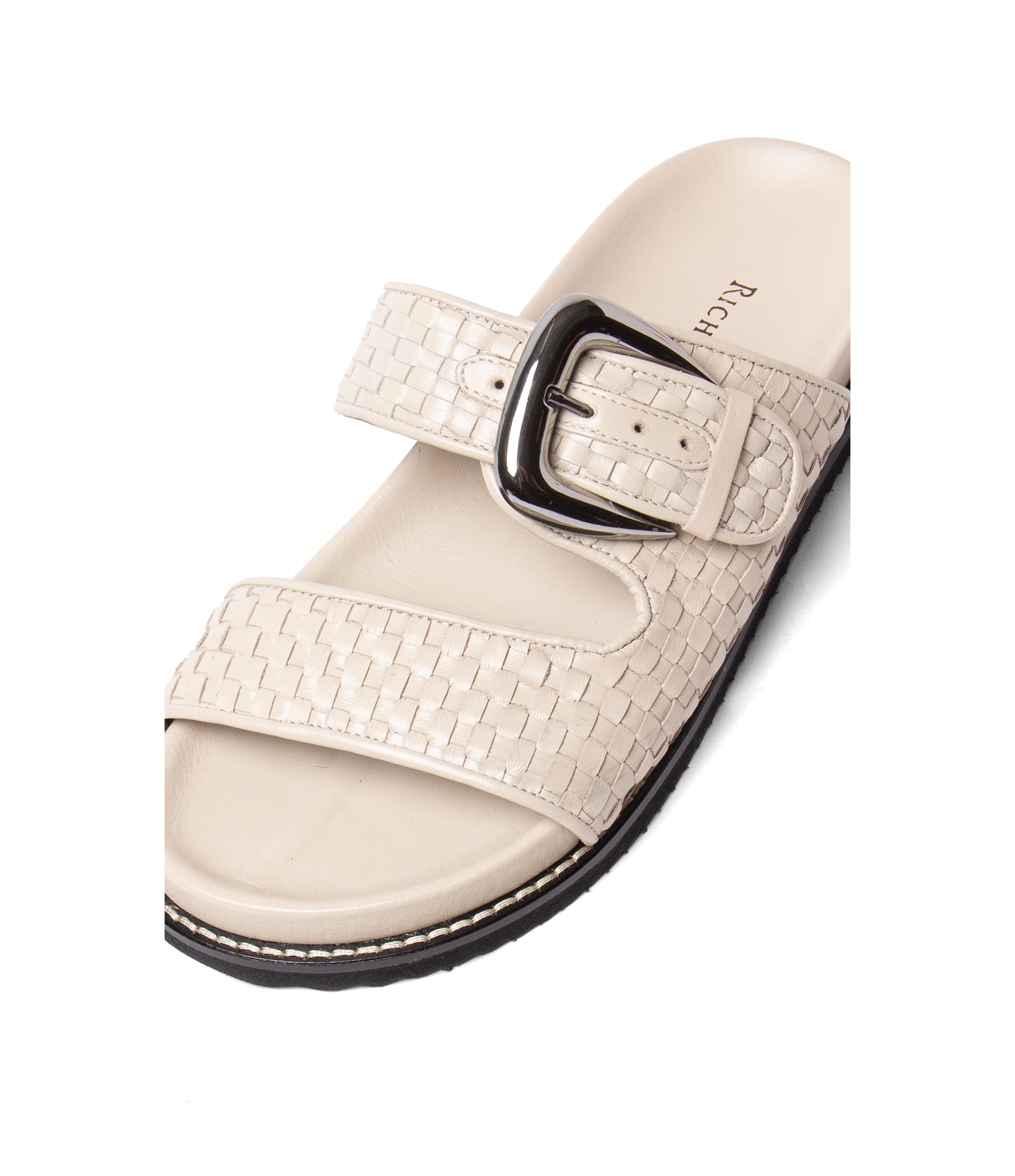 Slide Flora Rch Off White