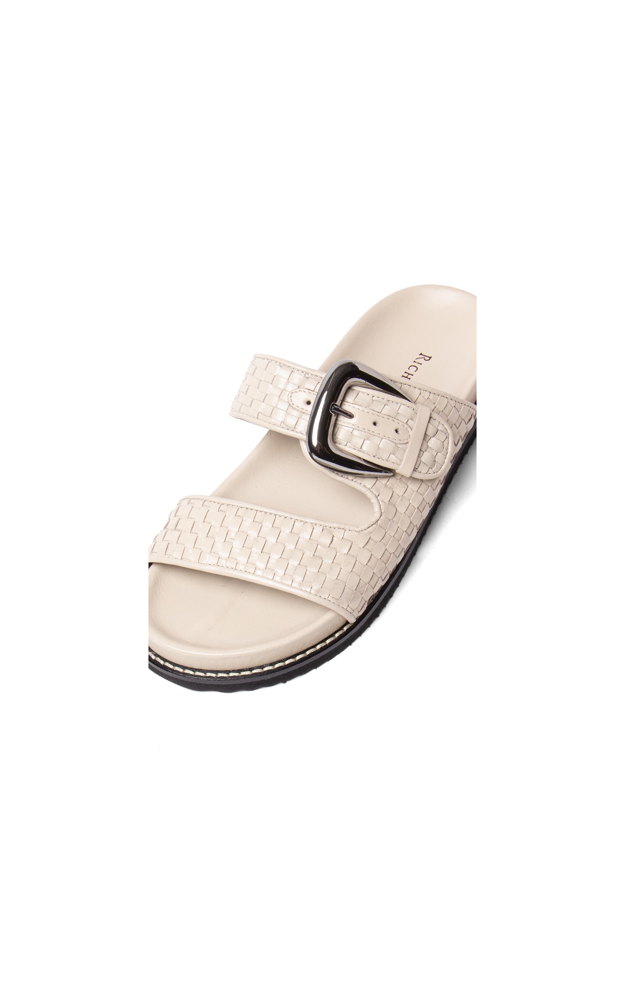 Slide Flora Rch Off White