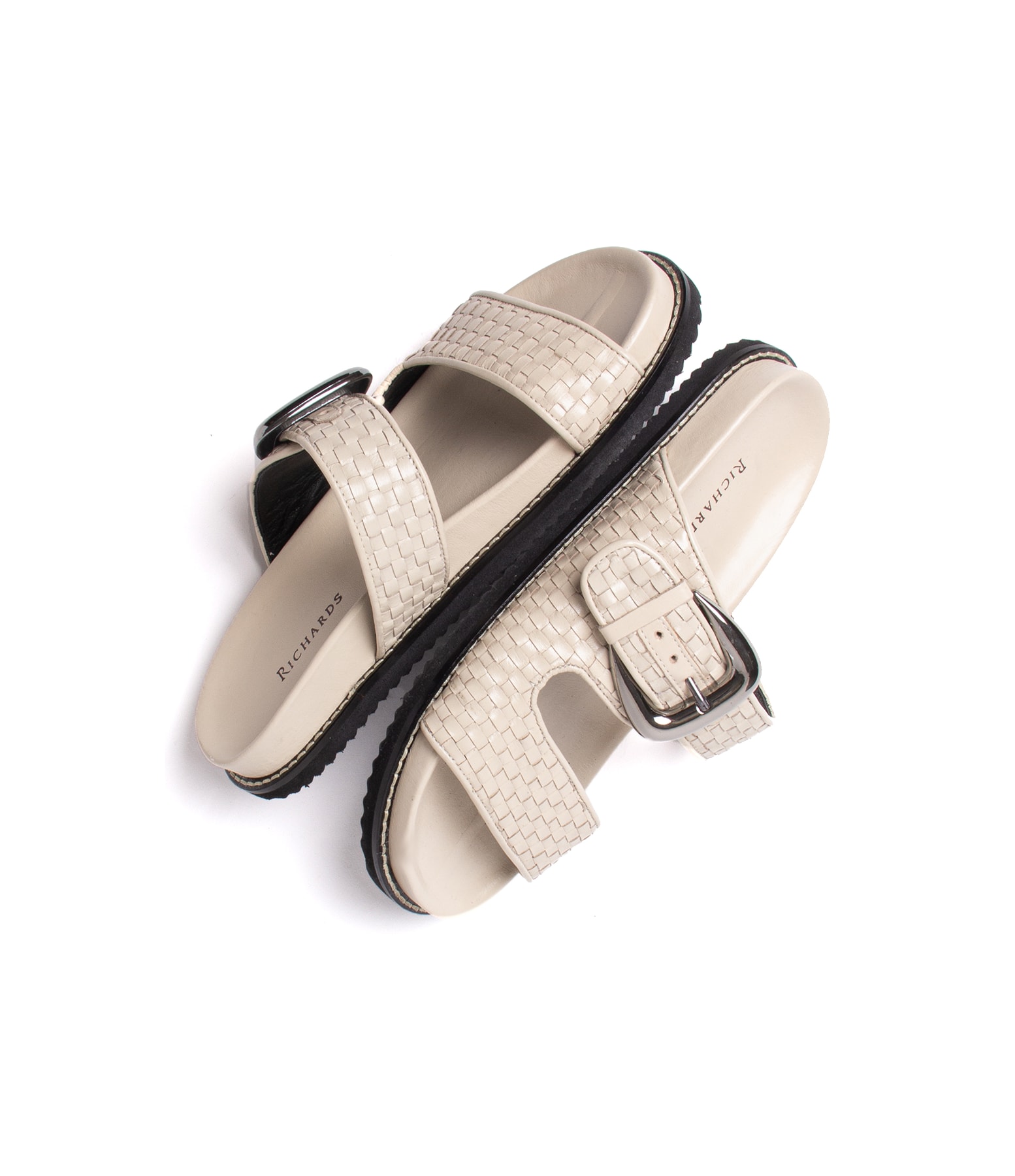 Slide Flora Rch Off White