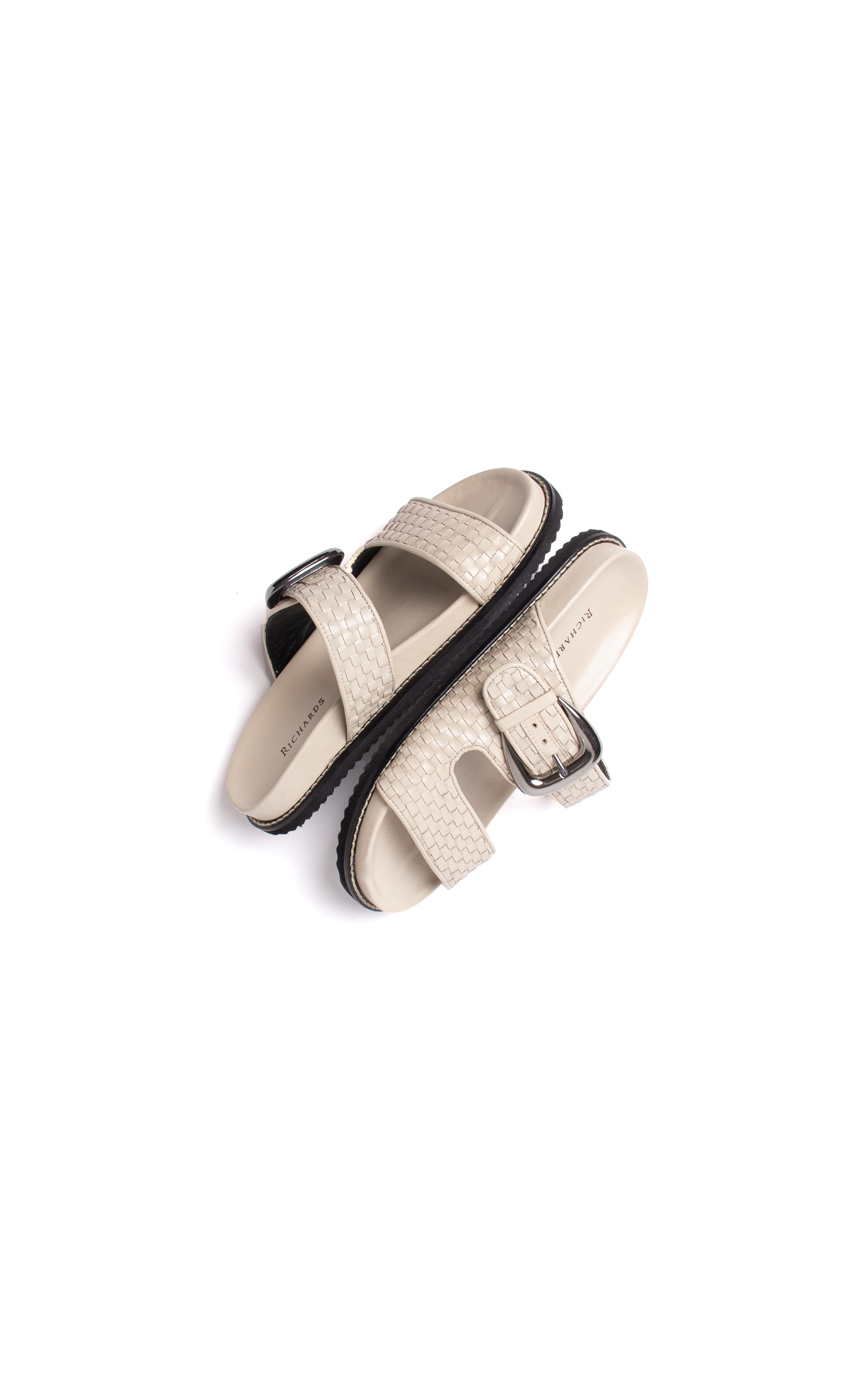 Slide Flora Rch Off White