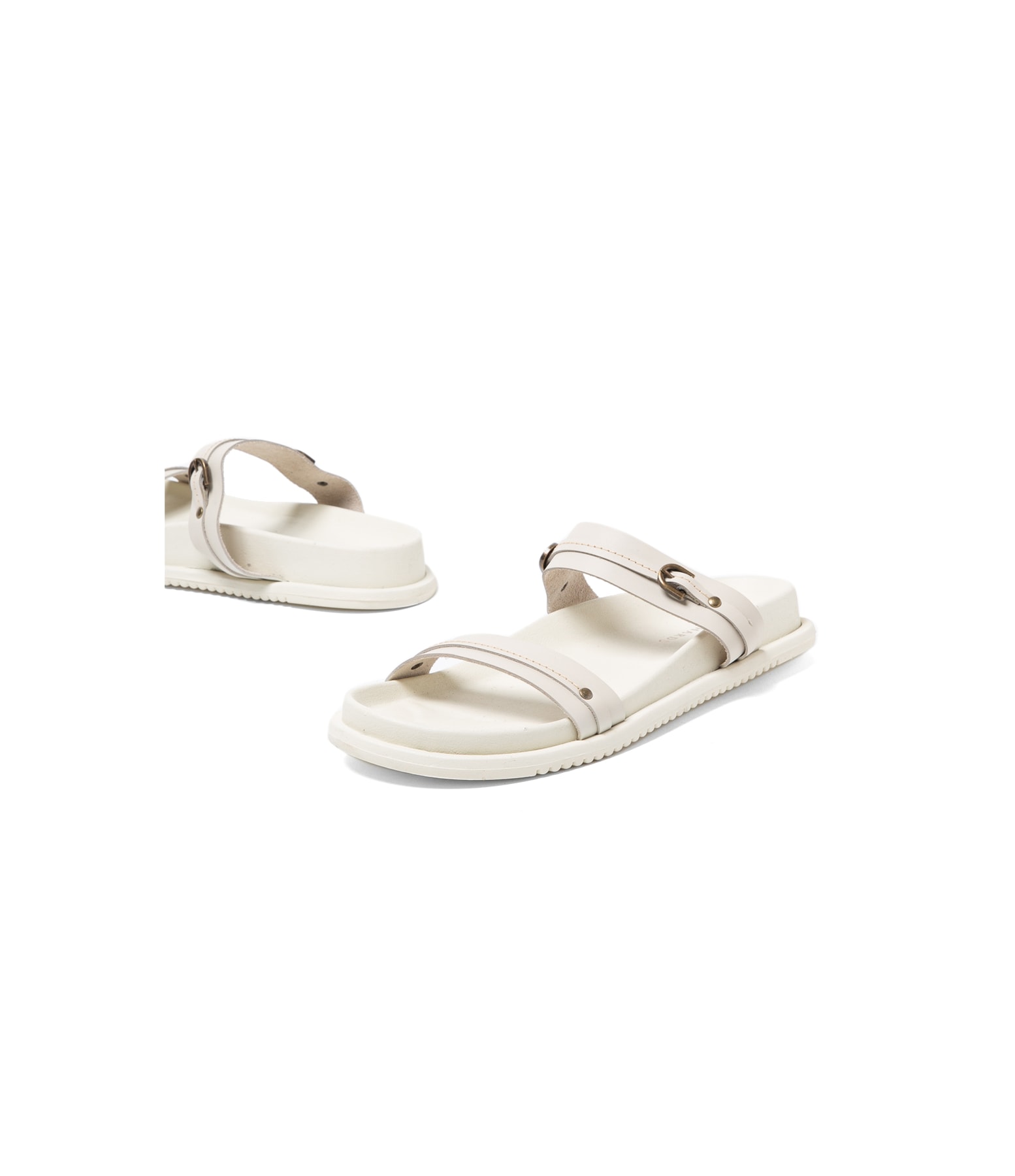 Slide Marina Rch Off White