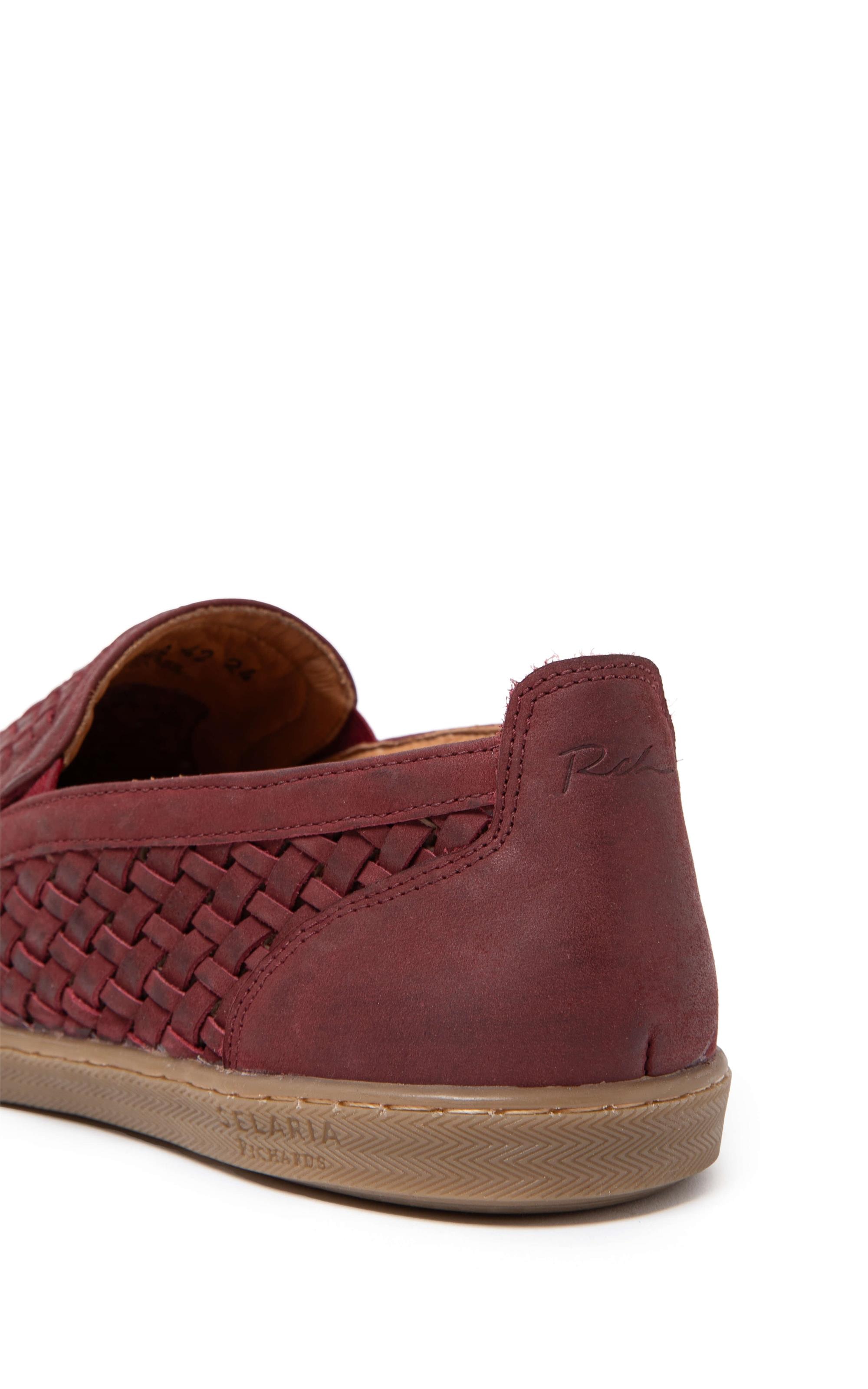 Slip On Tresse Rch Bordeaux