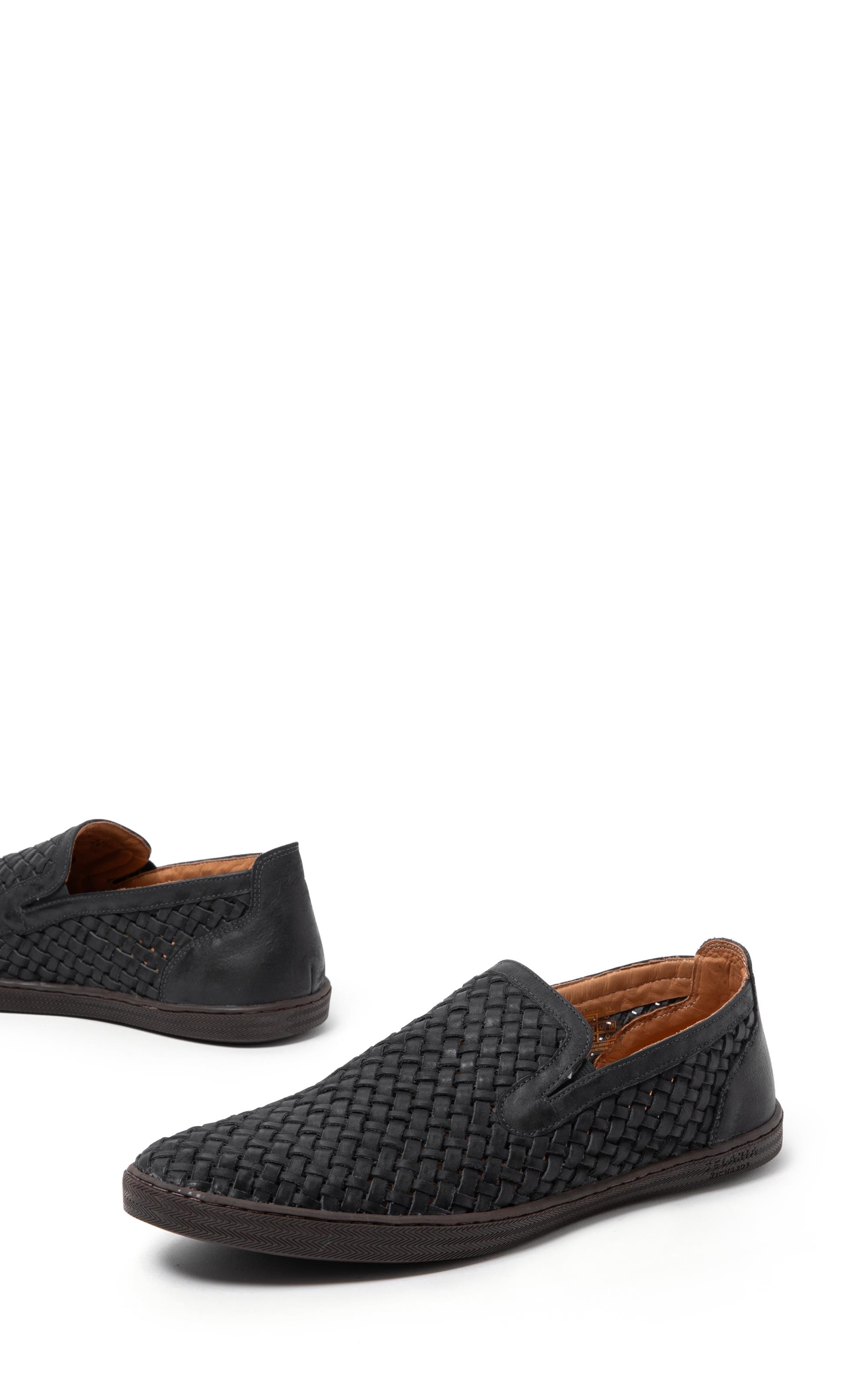 Slip On Tresse Rch Preto