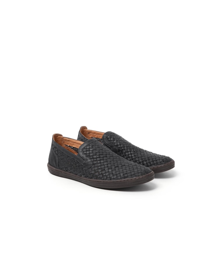 Slip On Tresse Rch Preto