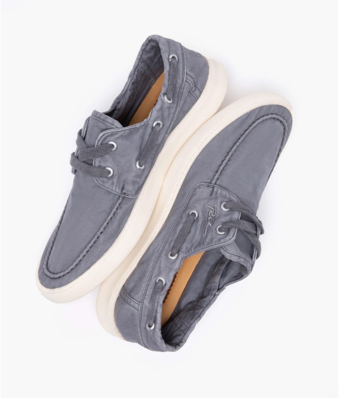 Sneaker Destroyed Rch Cinza Medio