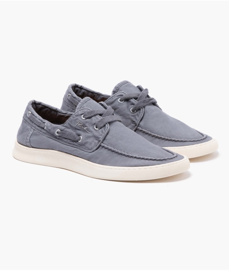 Sneaker Destroyed Rch Cinza Medio