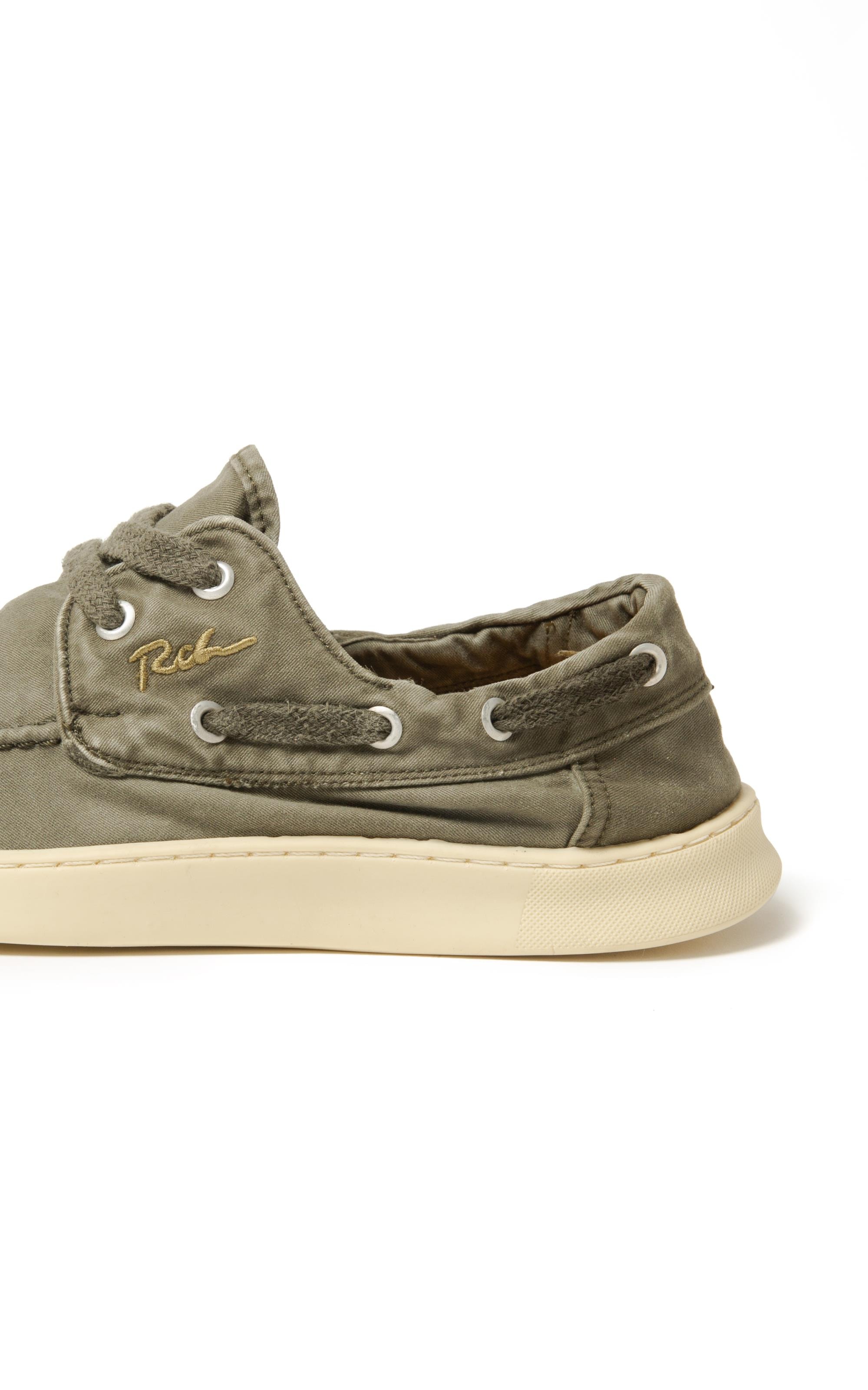 Sneaker Destroyed Rch Verde Oliva