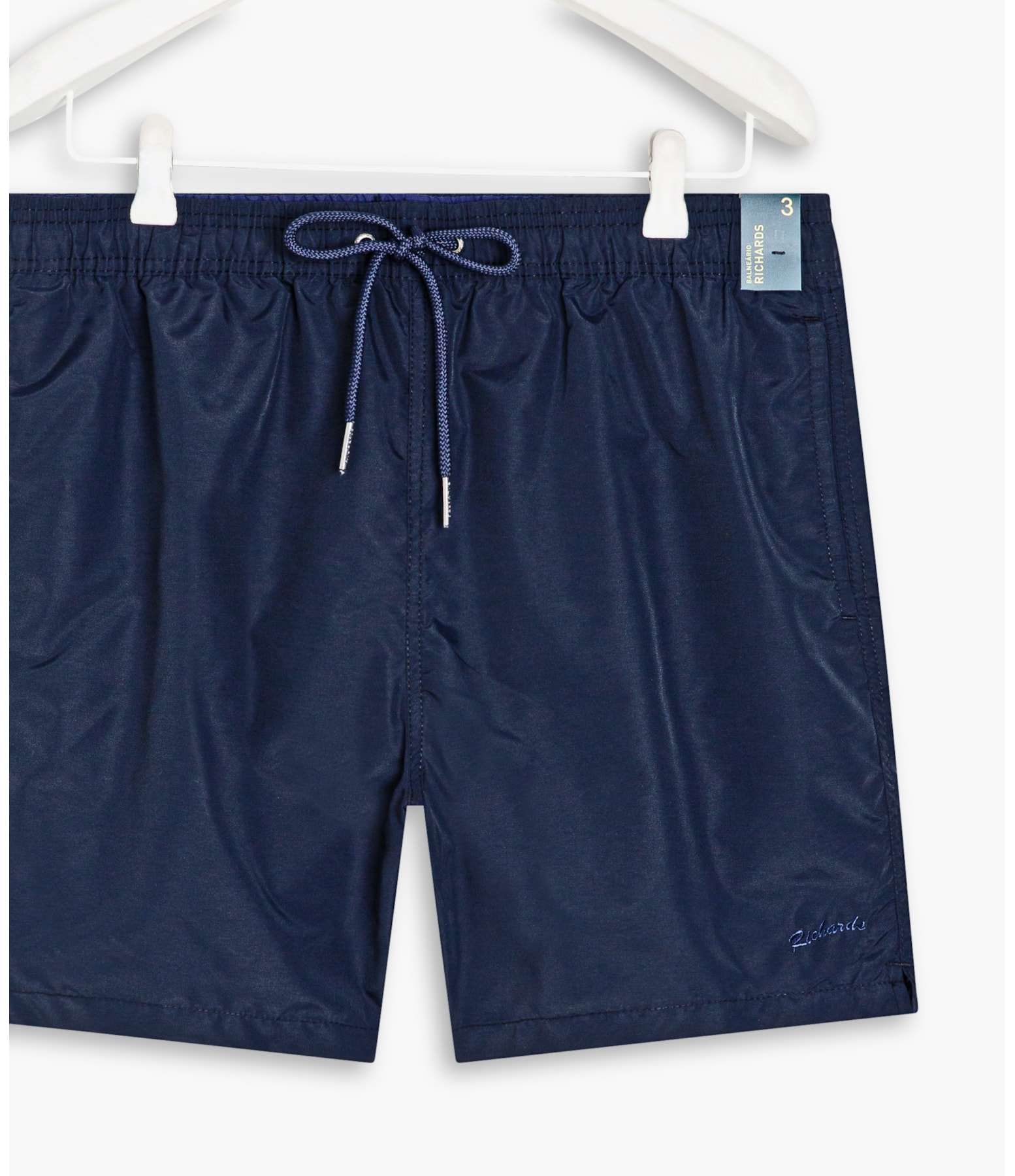Solid Beach Short Azul Jeans