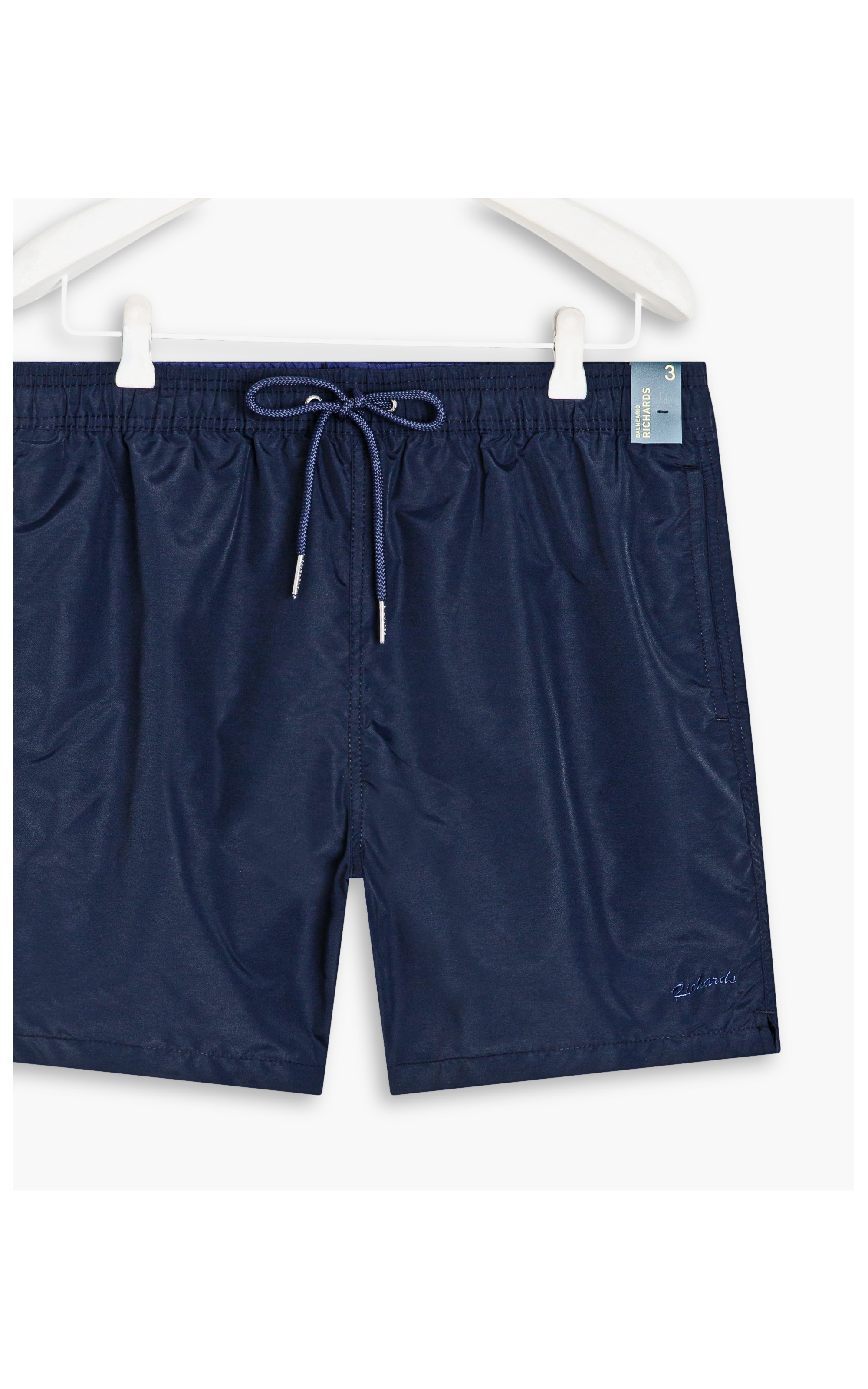 Solid Beach Short Azul Jeans