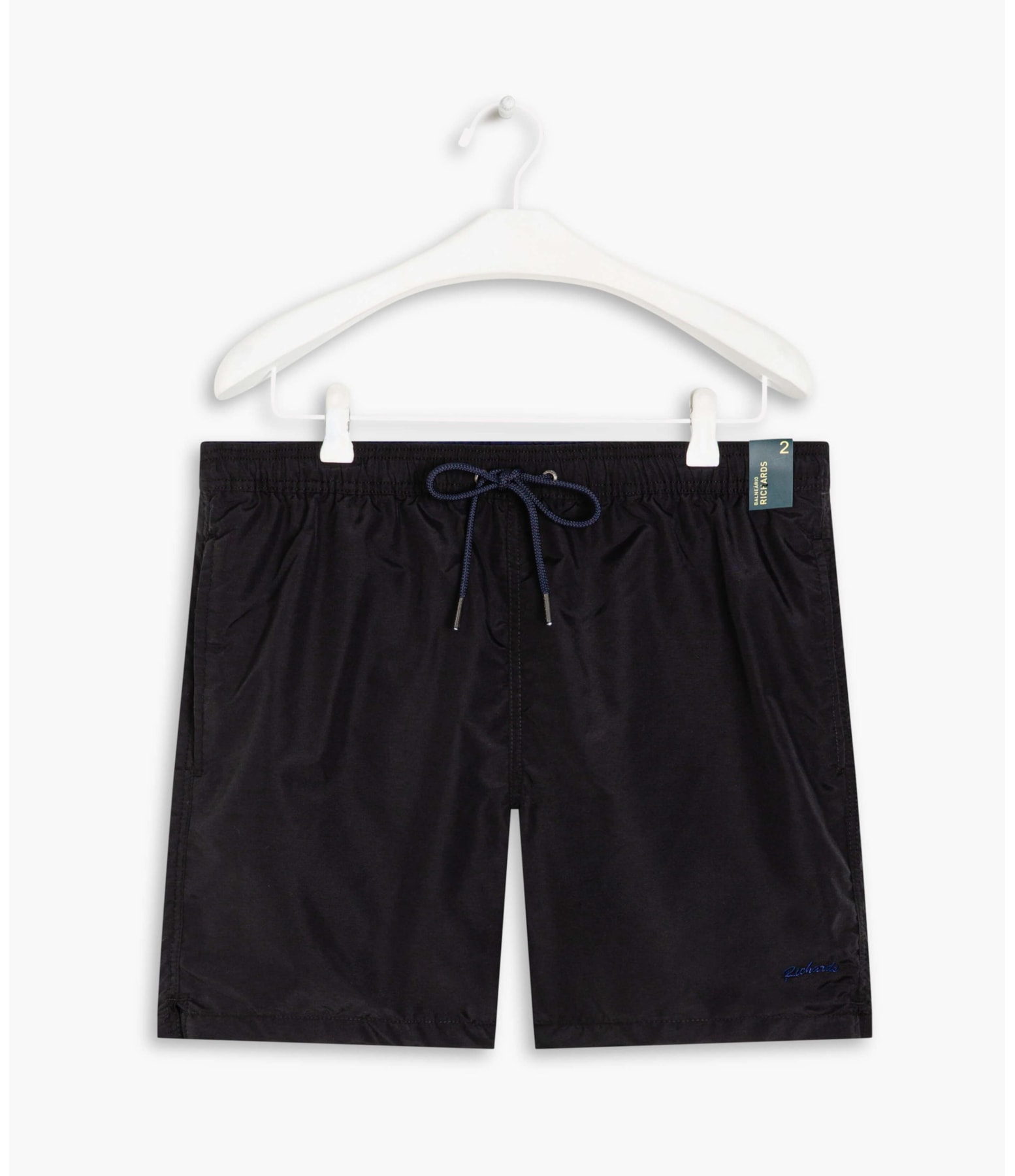 Solid Beach Short Preto