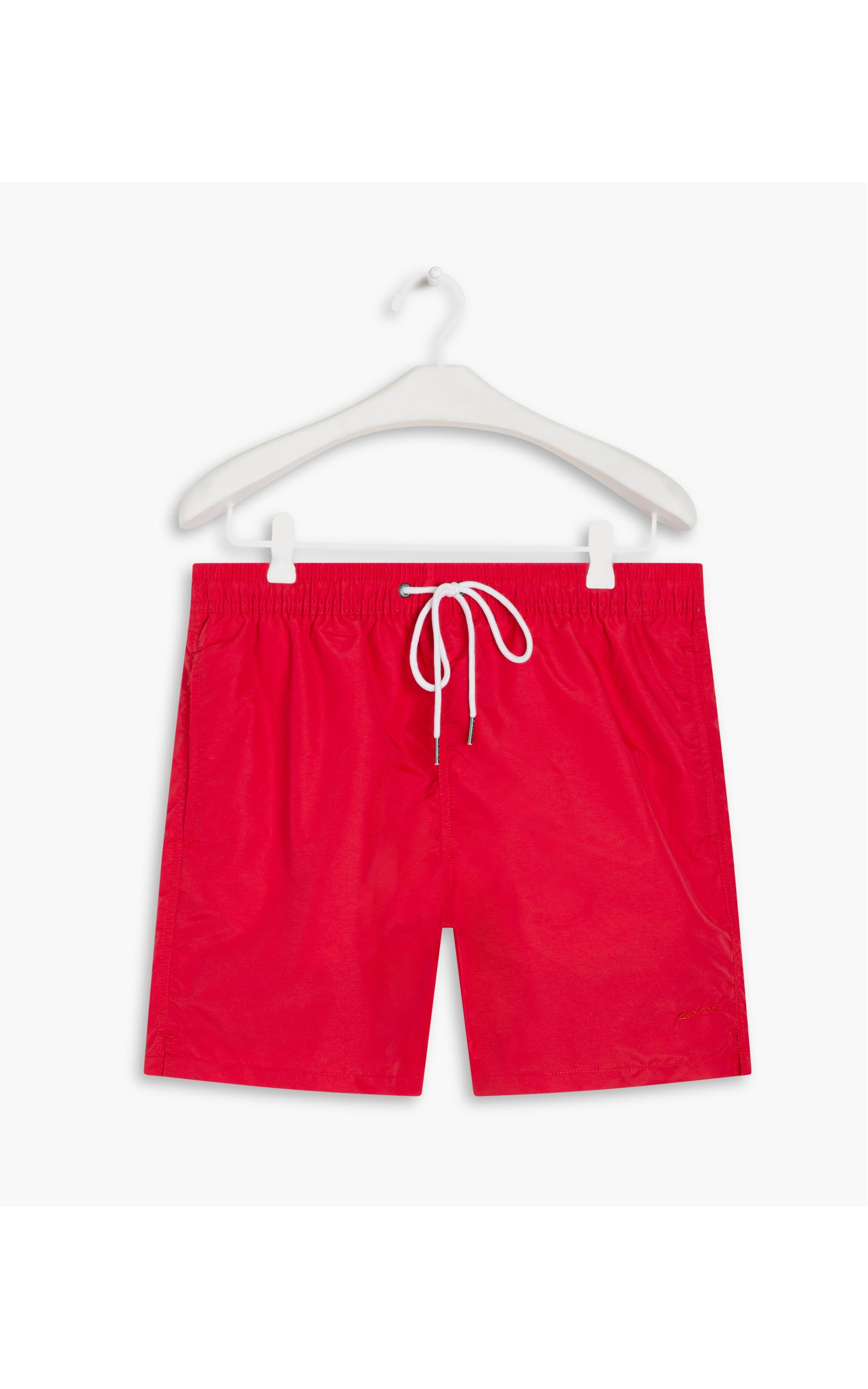 Solid Beach Short Vermelho