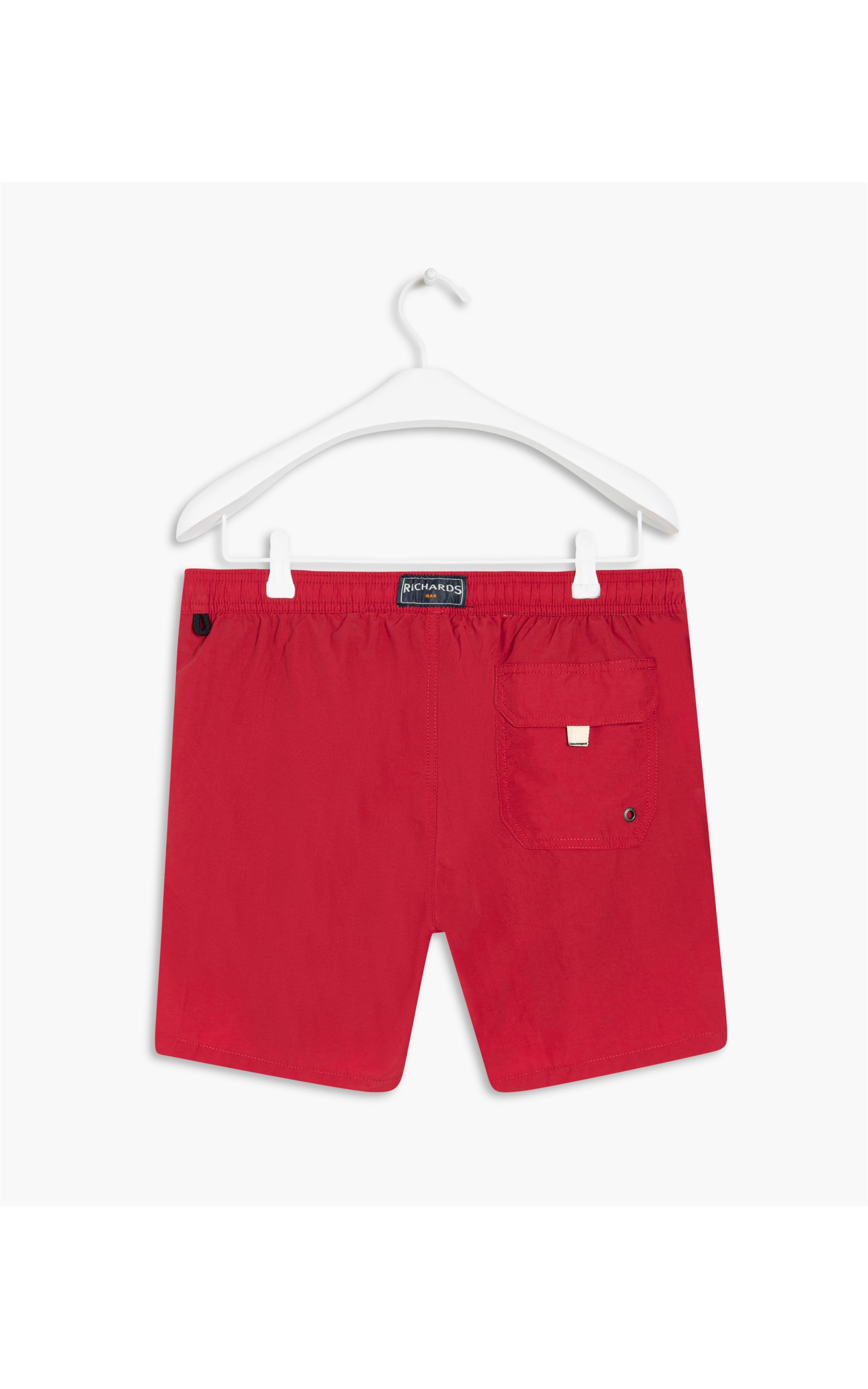 Solid Beach Short Vermelho