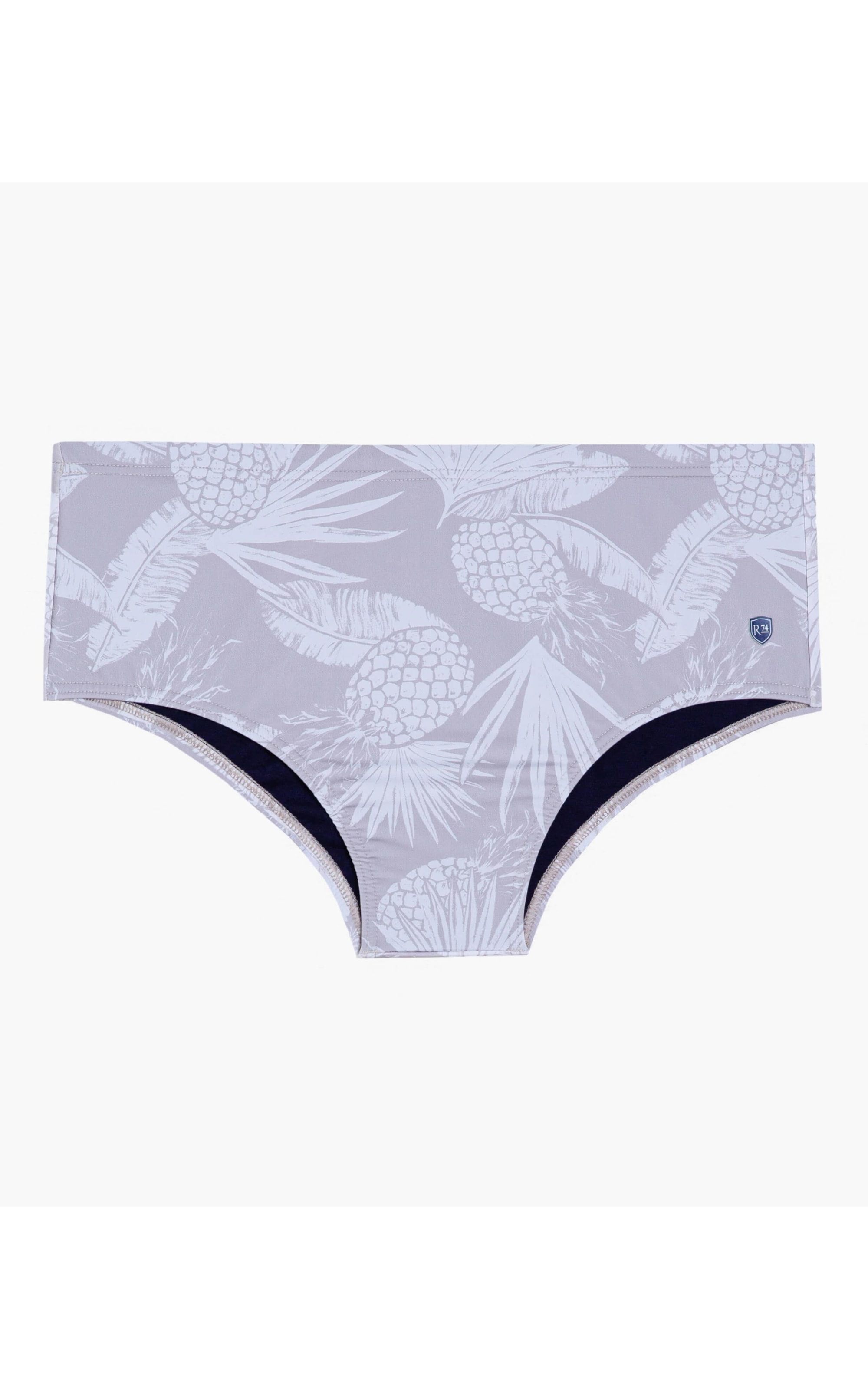Sunga Estampada Abacaxi Off White