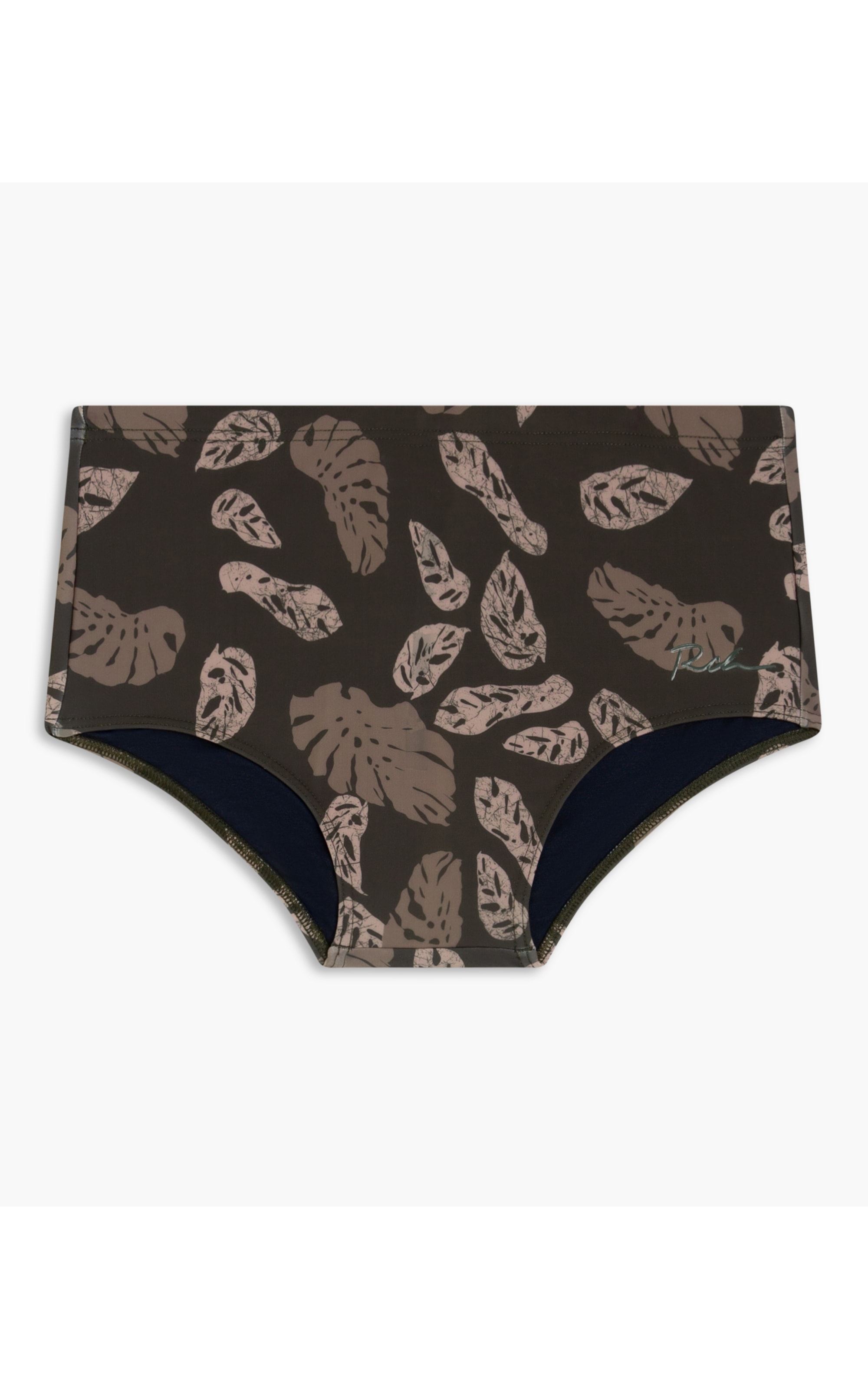 Sunga Monstera Verde Militar