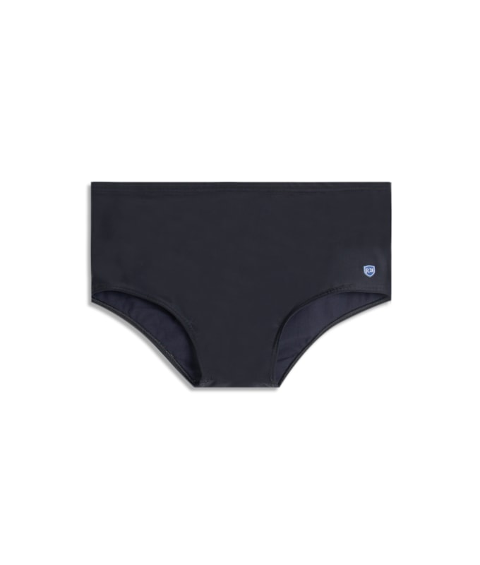 Sunga Texture Recorte Lateral Preto