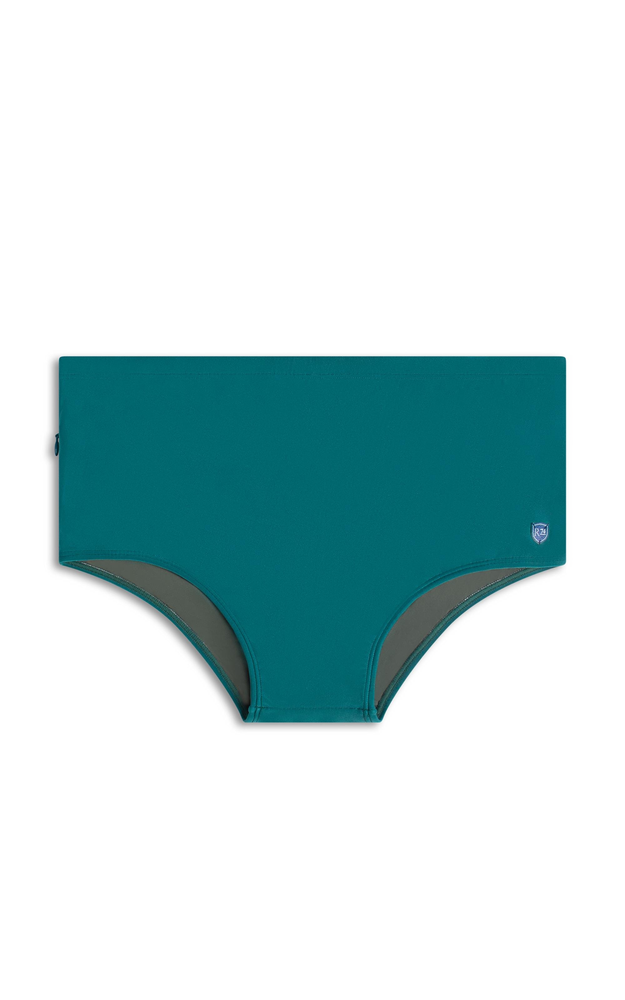 Sunga Zíper Lateral Verde Militar
