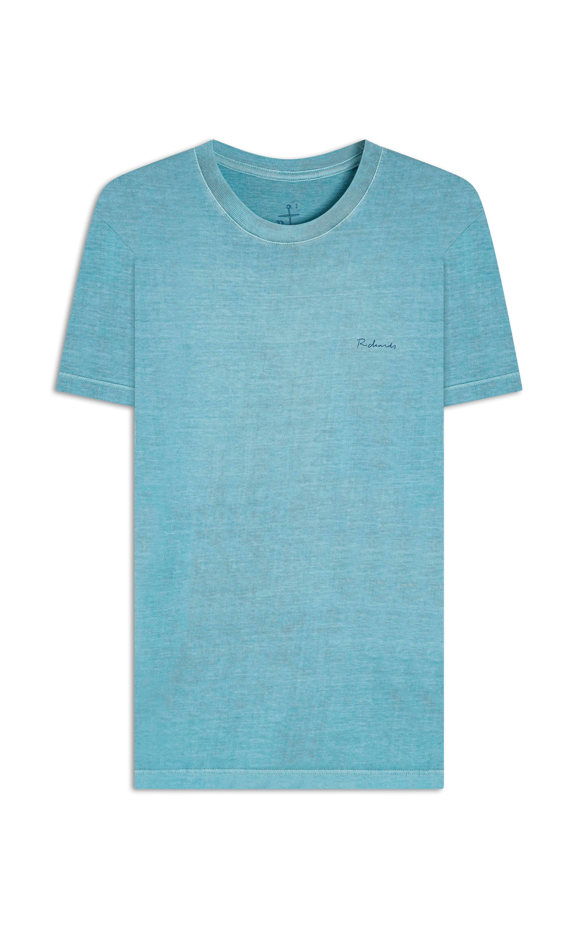T-Shirt Abstract Azul Piscina