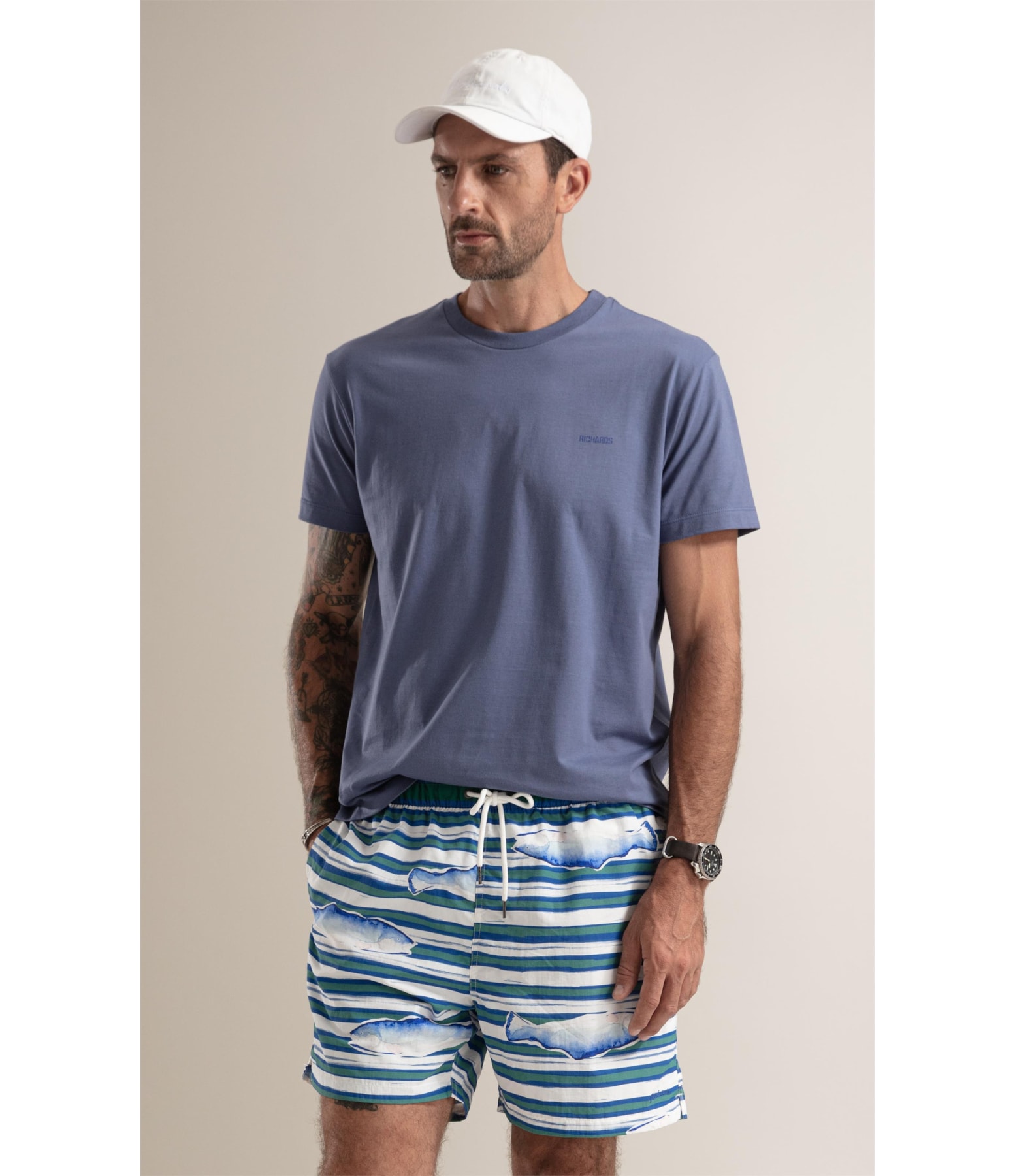 T-Shirt Âncoras e Cordas Hortencia