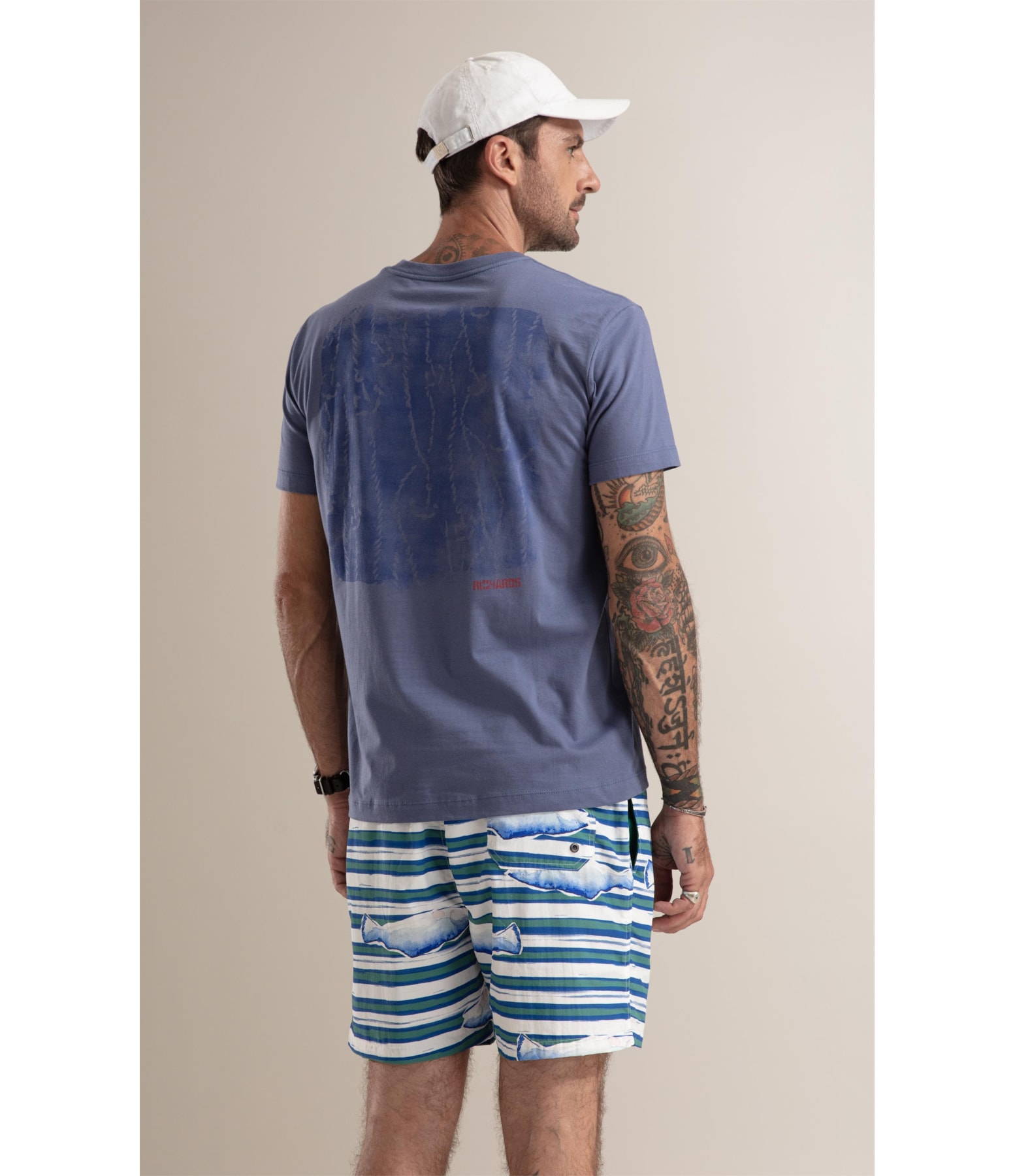 T-Shirt Âncoras e Cordas Hortencia