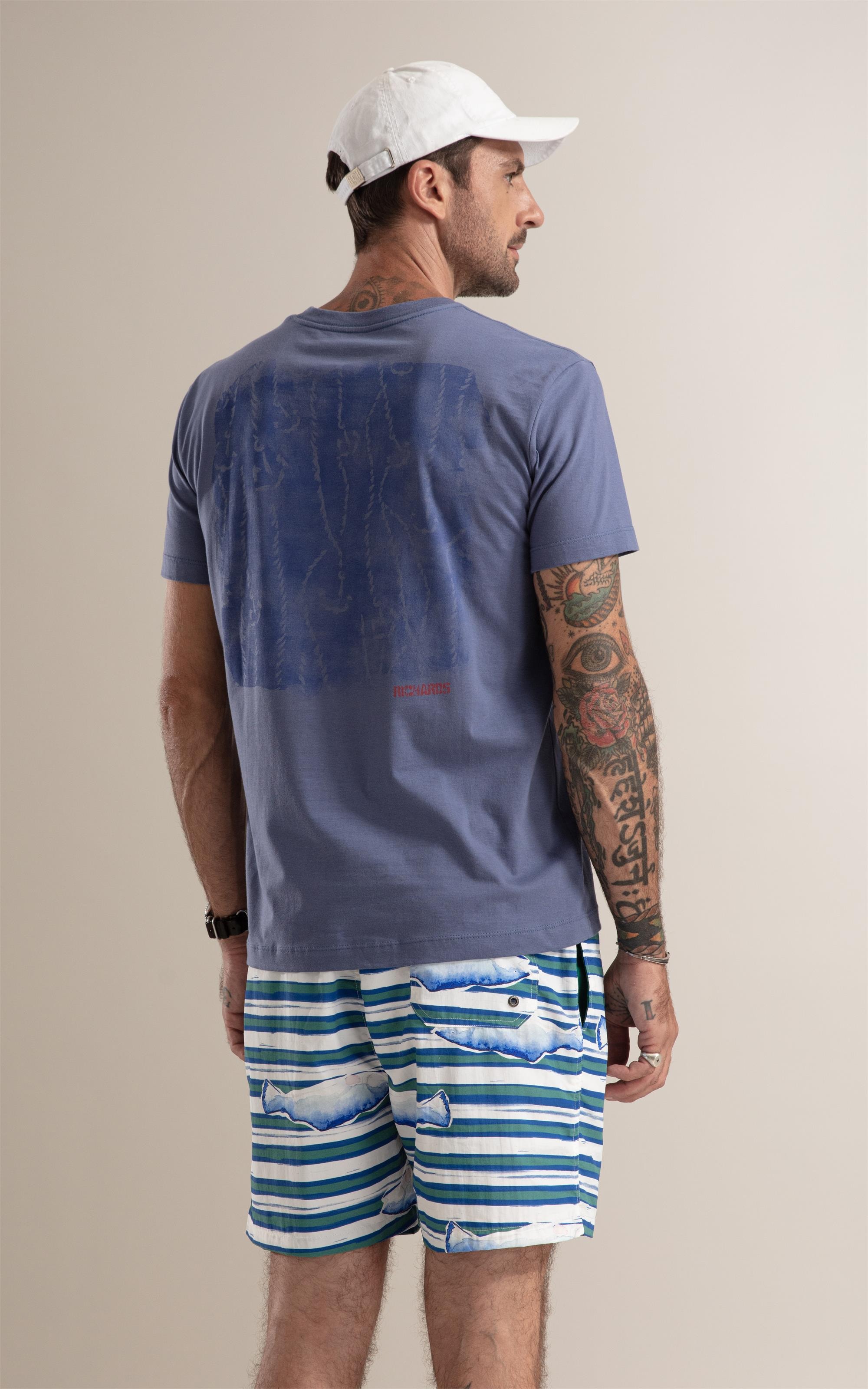 T-Shirt Âncoras e Cordas Hortencia