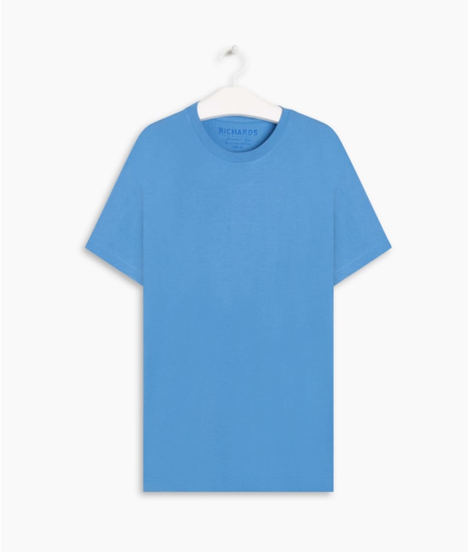 T-Shirt  Aquarela Azul Claro