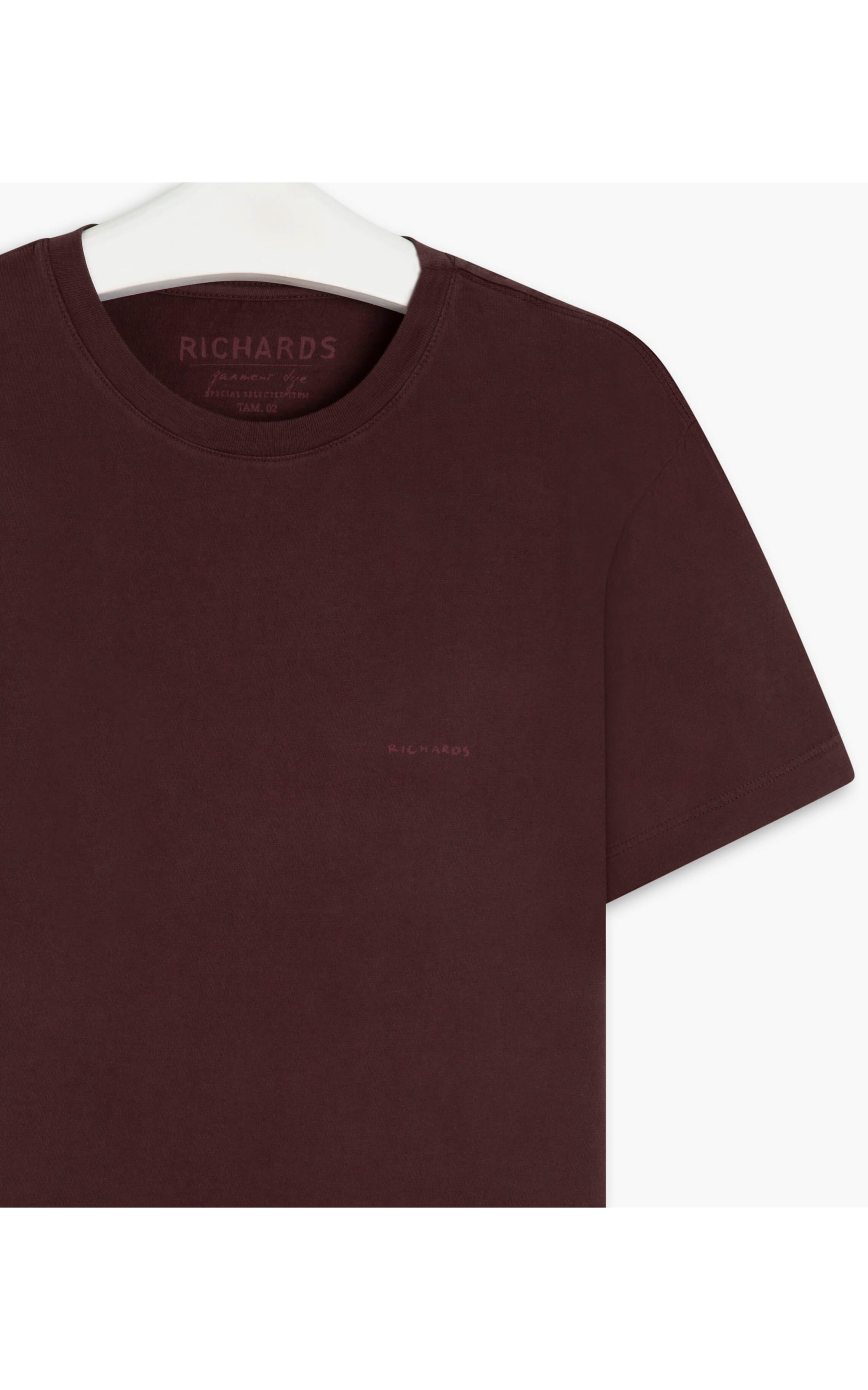 T-Shirt  Aquarela Bordeaux
