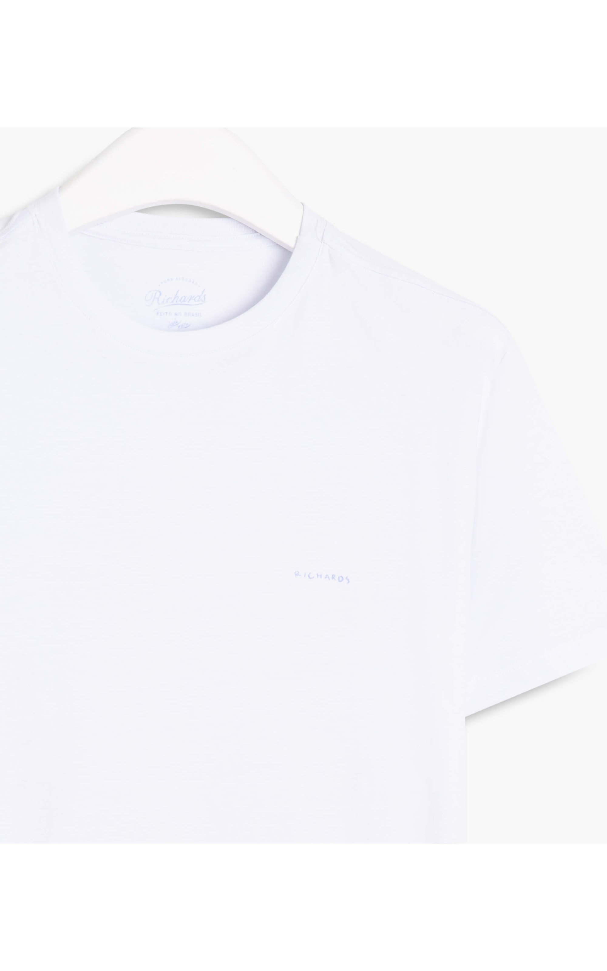 T-Shirt Aquarela Folhagem Mc Branco