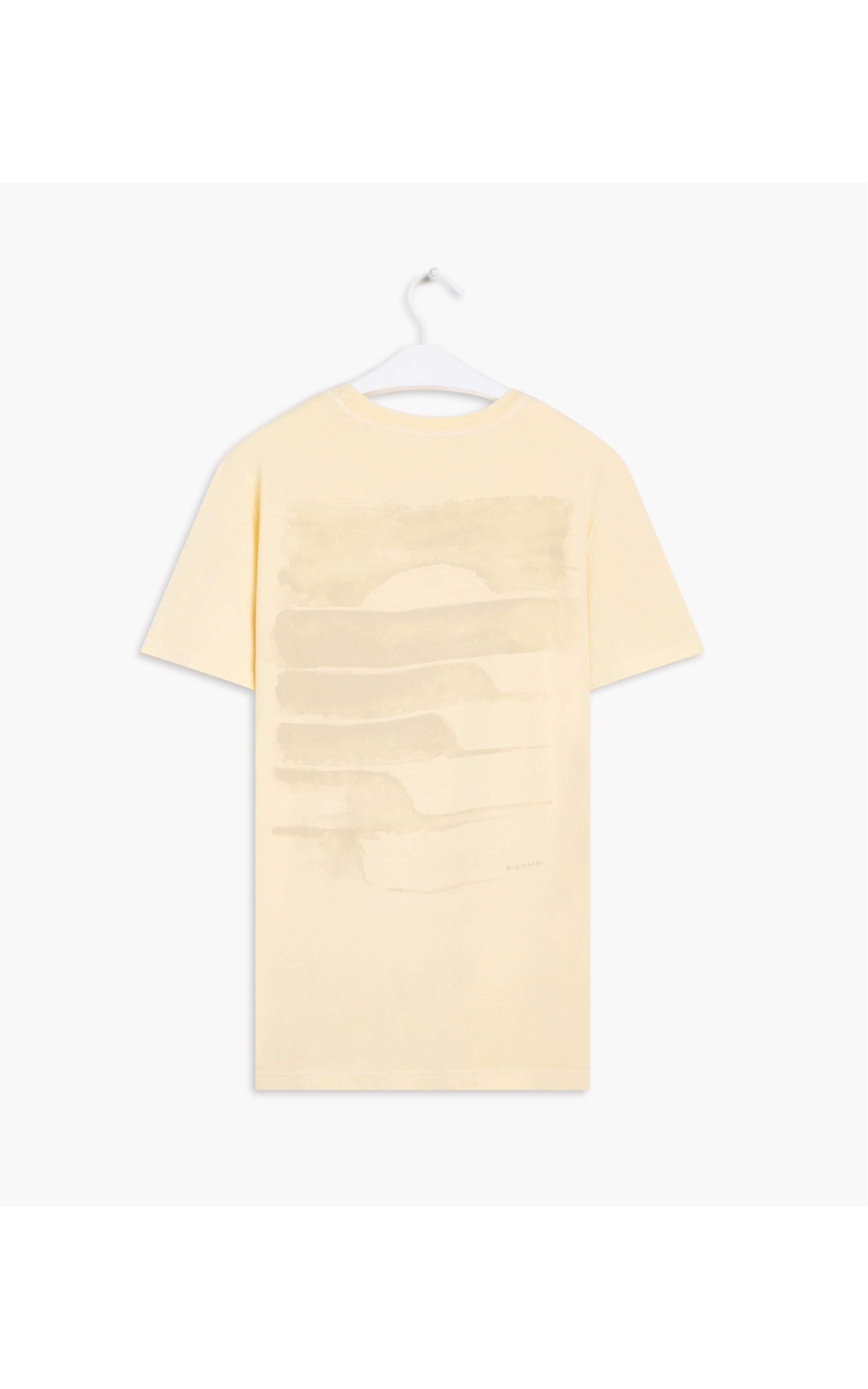 T-Shirt Aquarela Sunset Mc Amarelo Claro