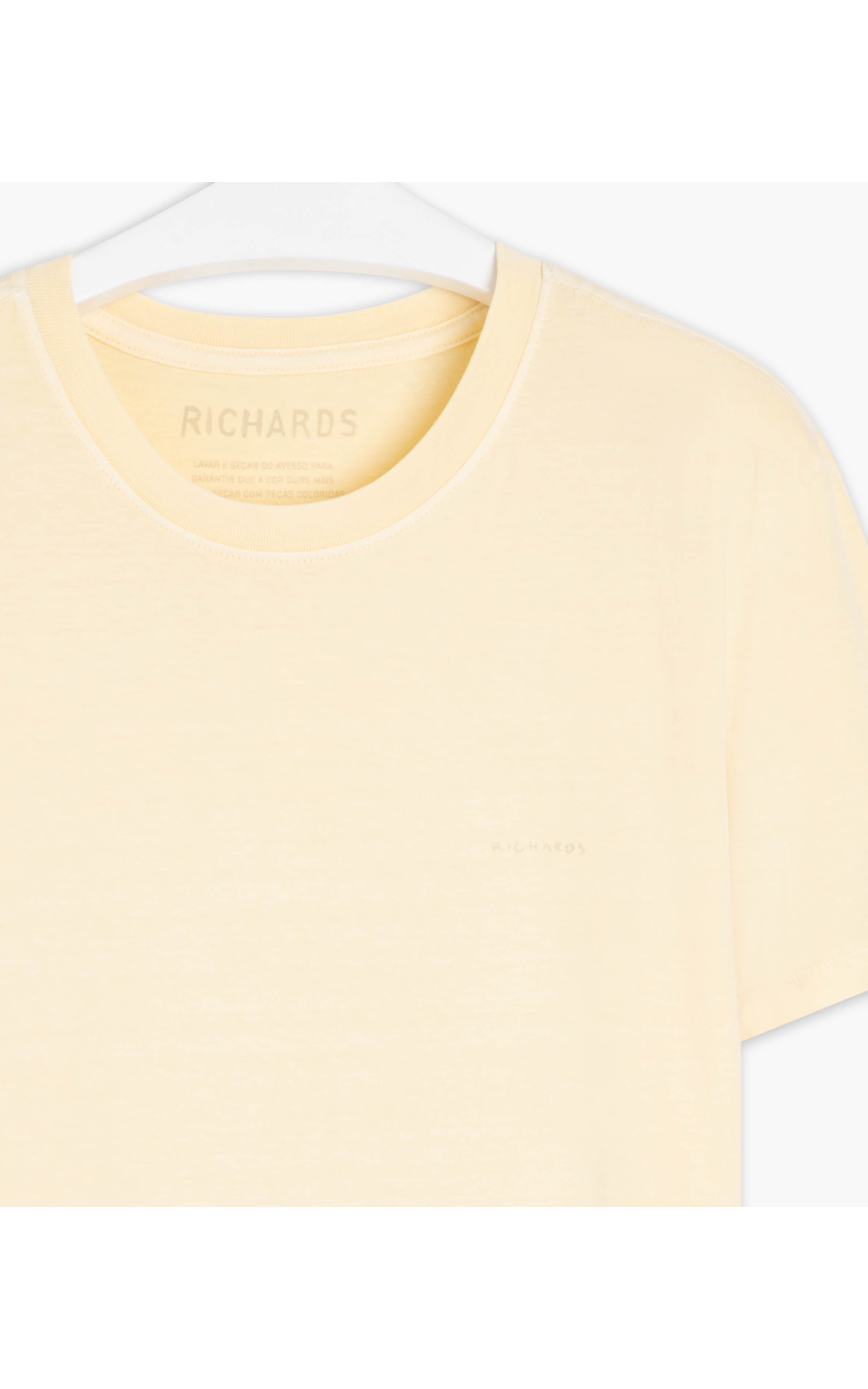 T-Shirt Aquarela Sunset Mc Amarelo Claro