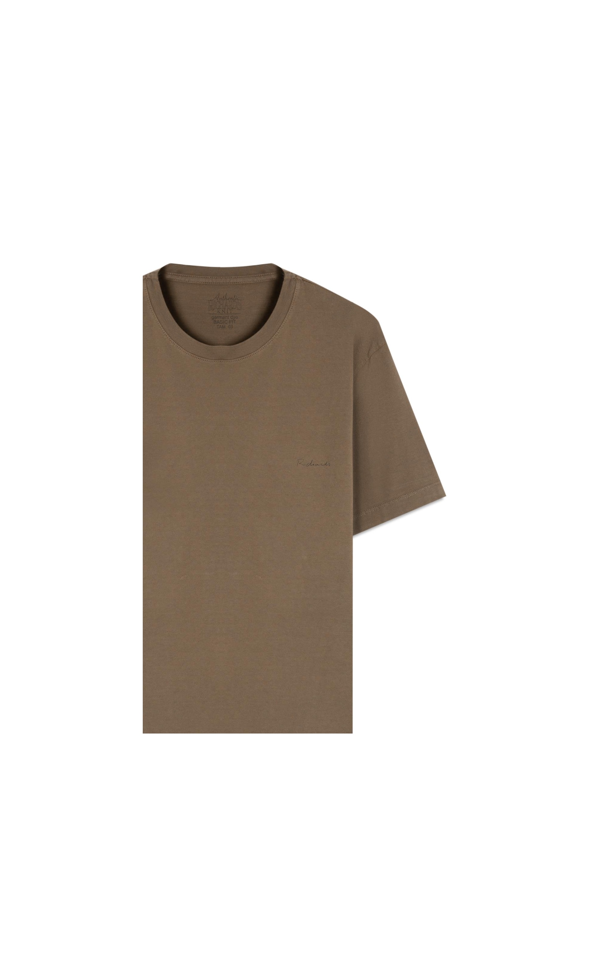 T-Shirt  Aquarela Tabaco