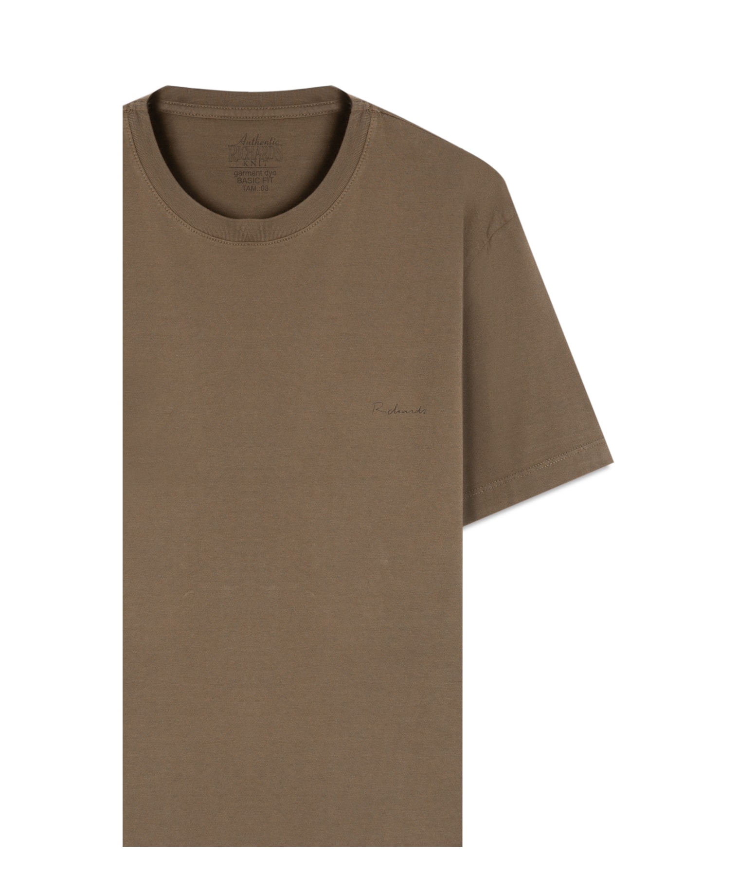 T-Shirt  Aquarela Tabaco